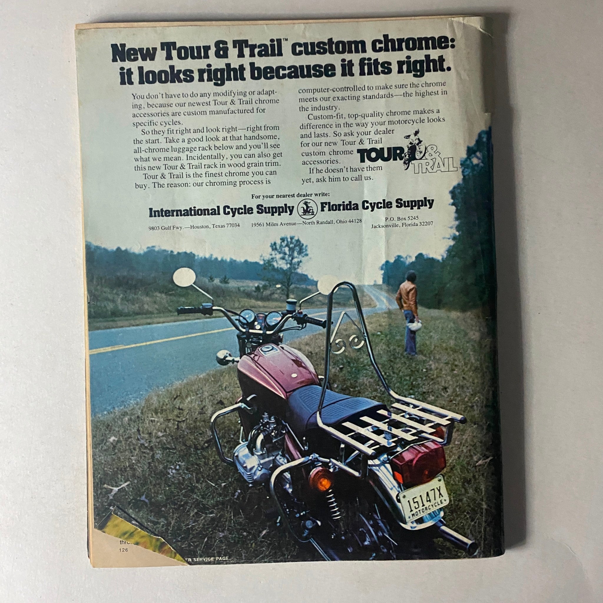 Cycle Magazine March 1976 Yamaha's Air-Fork Monoshock Y400C No Label