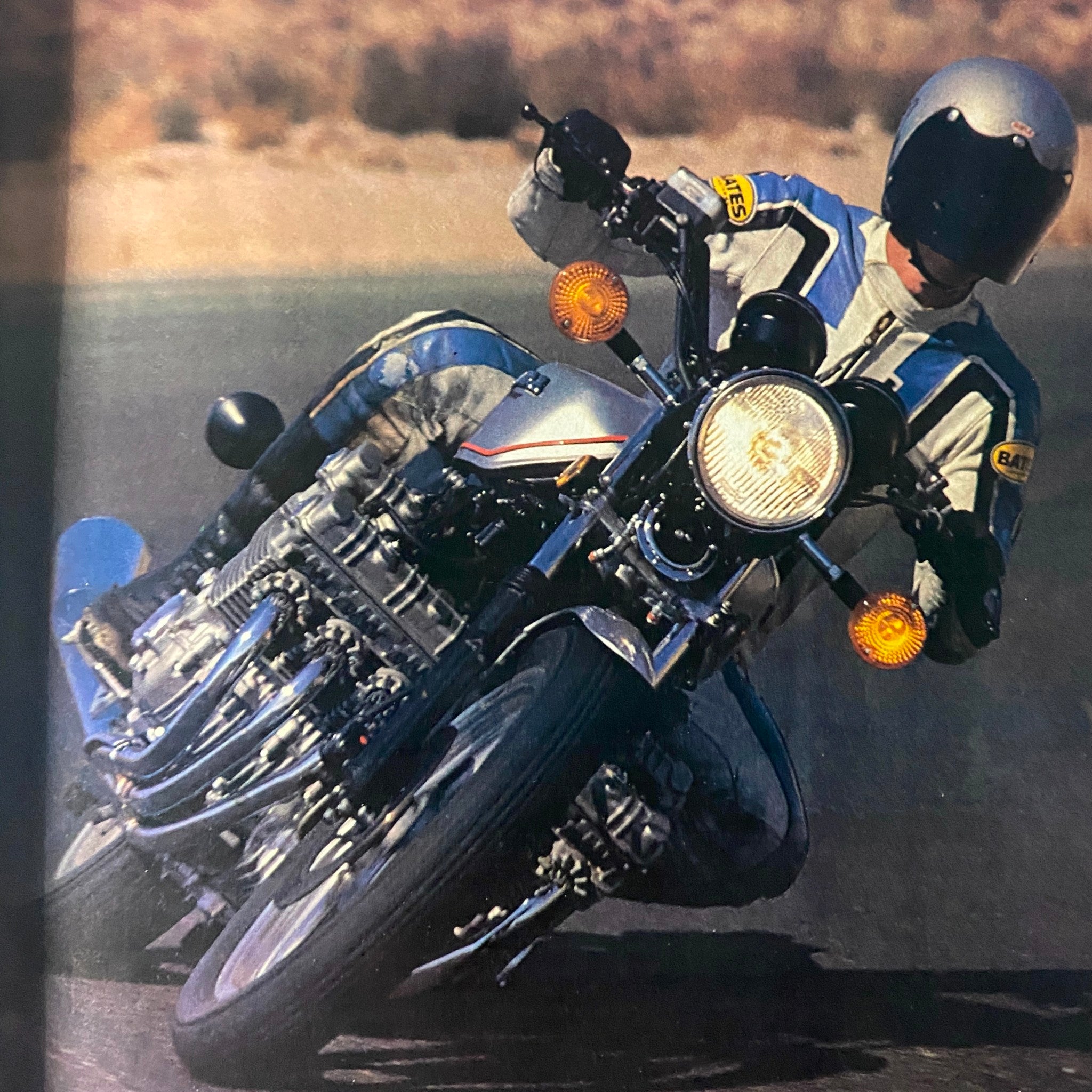 Cycle Magazine February 1978 Six-Cylinder Honda CBX Super Sport No Label