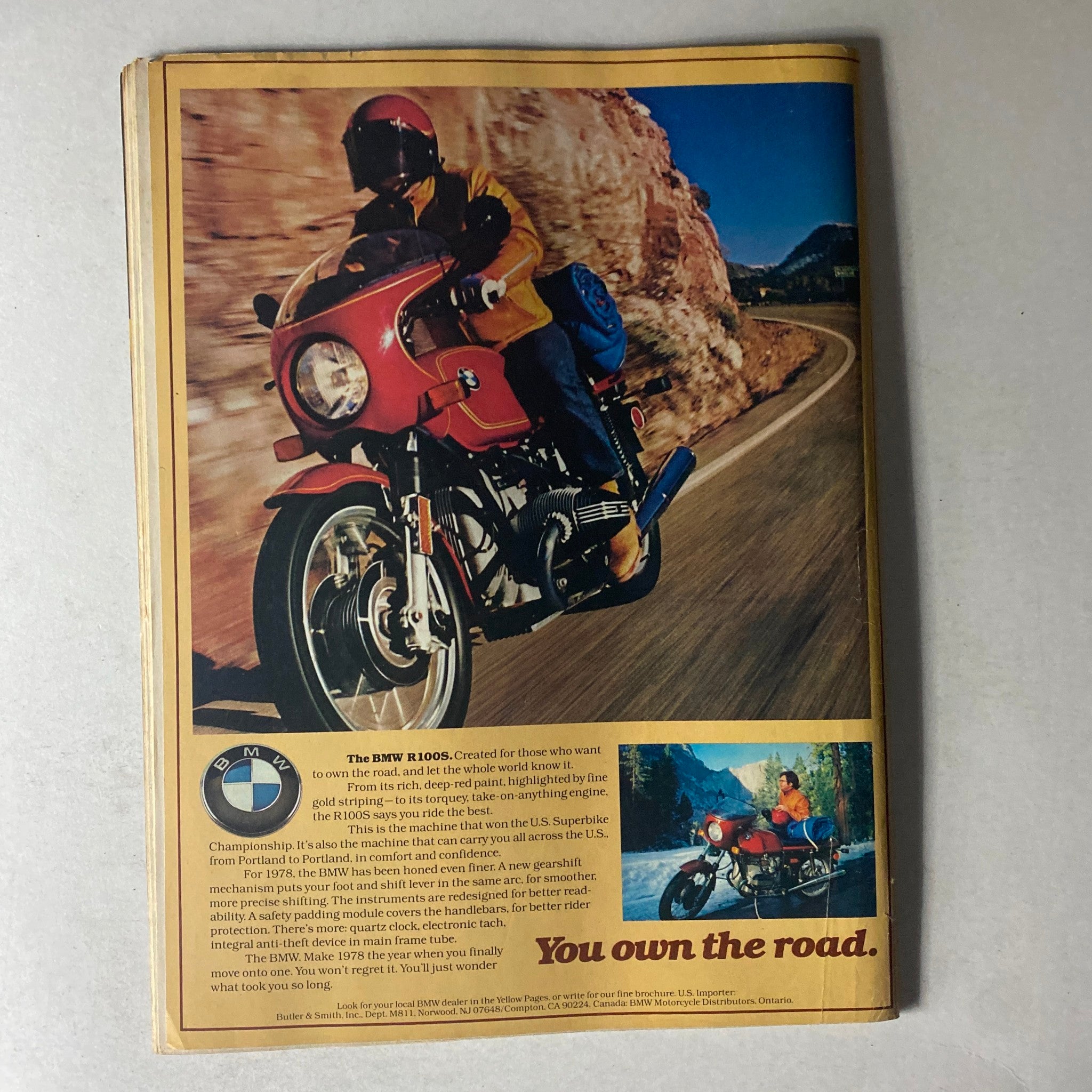 Cycle Guide Magazine January 1978 Kawasaki 250 "Weinert Replica" MX No Label