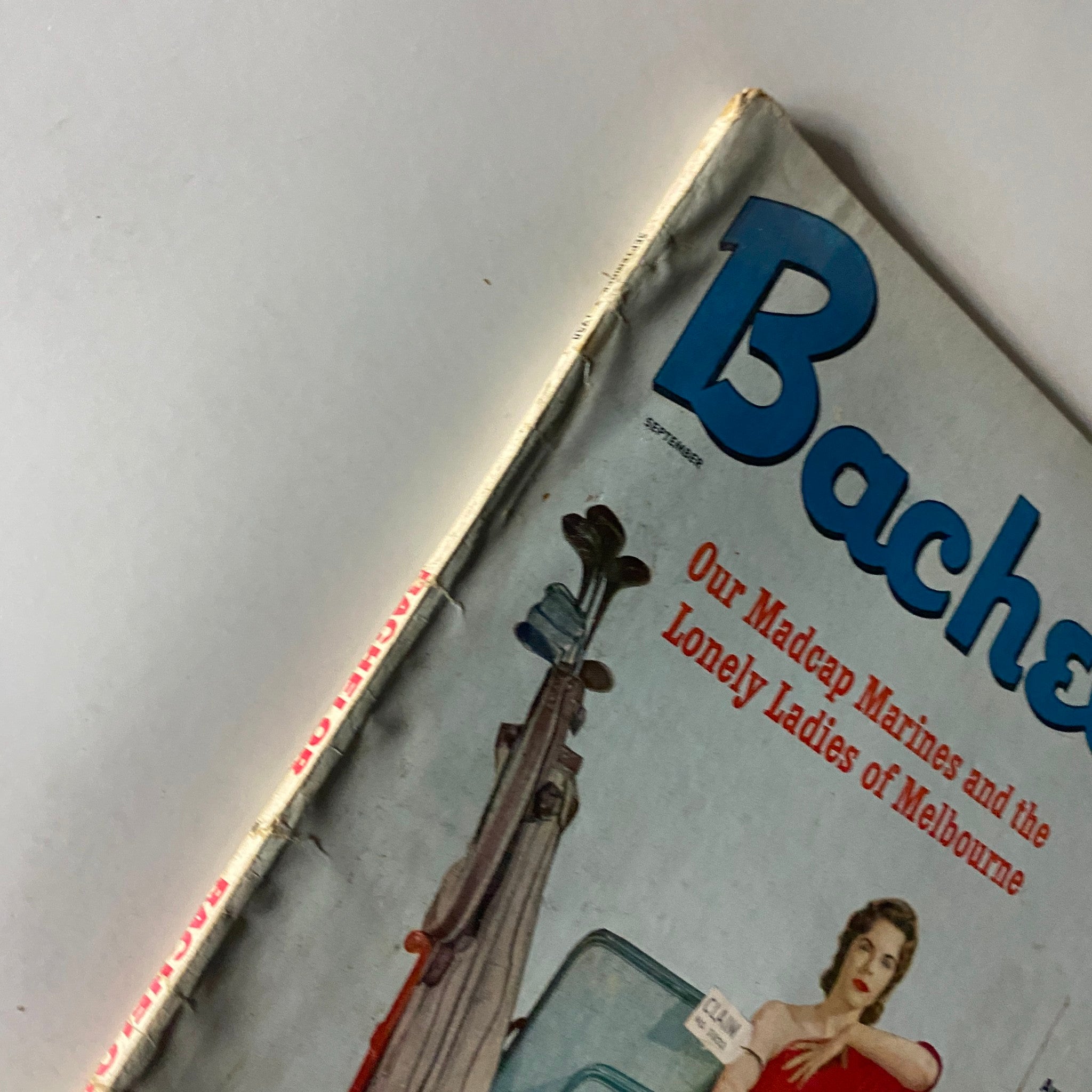 Bachelor Magazine September 1958 The Deadly Dream of Danny April No Label