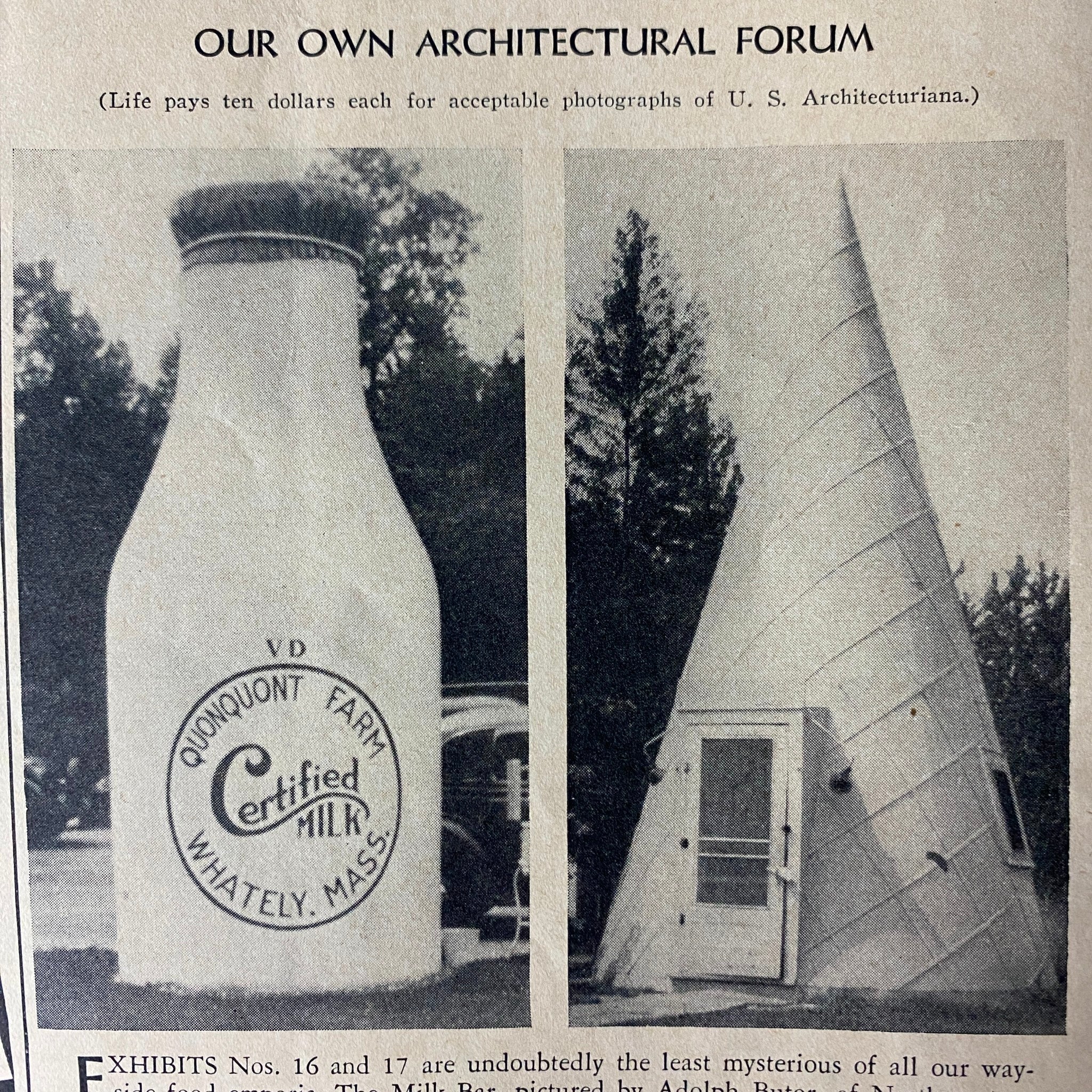 Life Magazine October 1936 Our Own Architectural Forum No Label