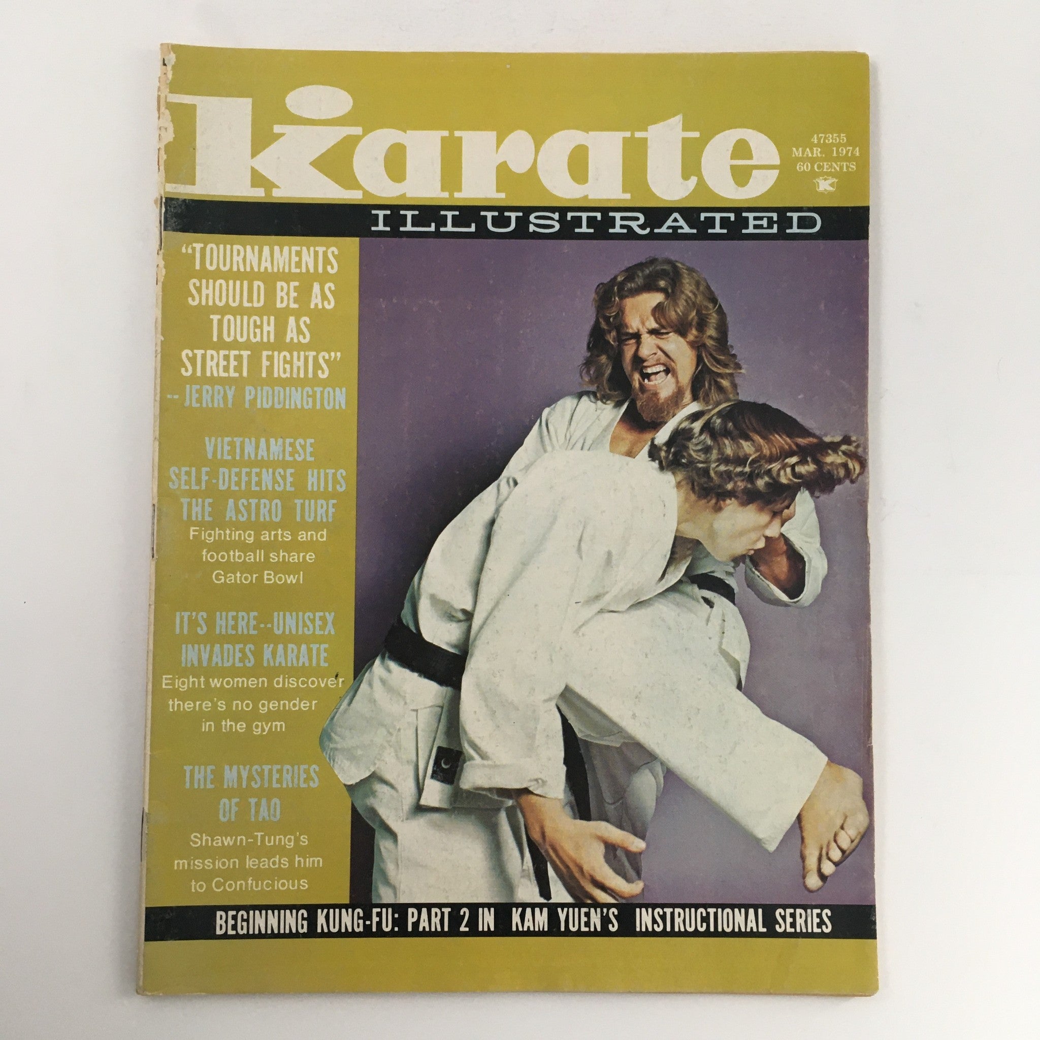 Karate Illustrated Magazine March 1974