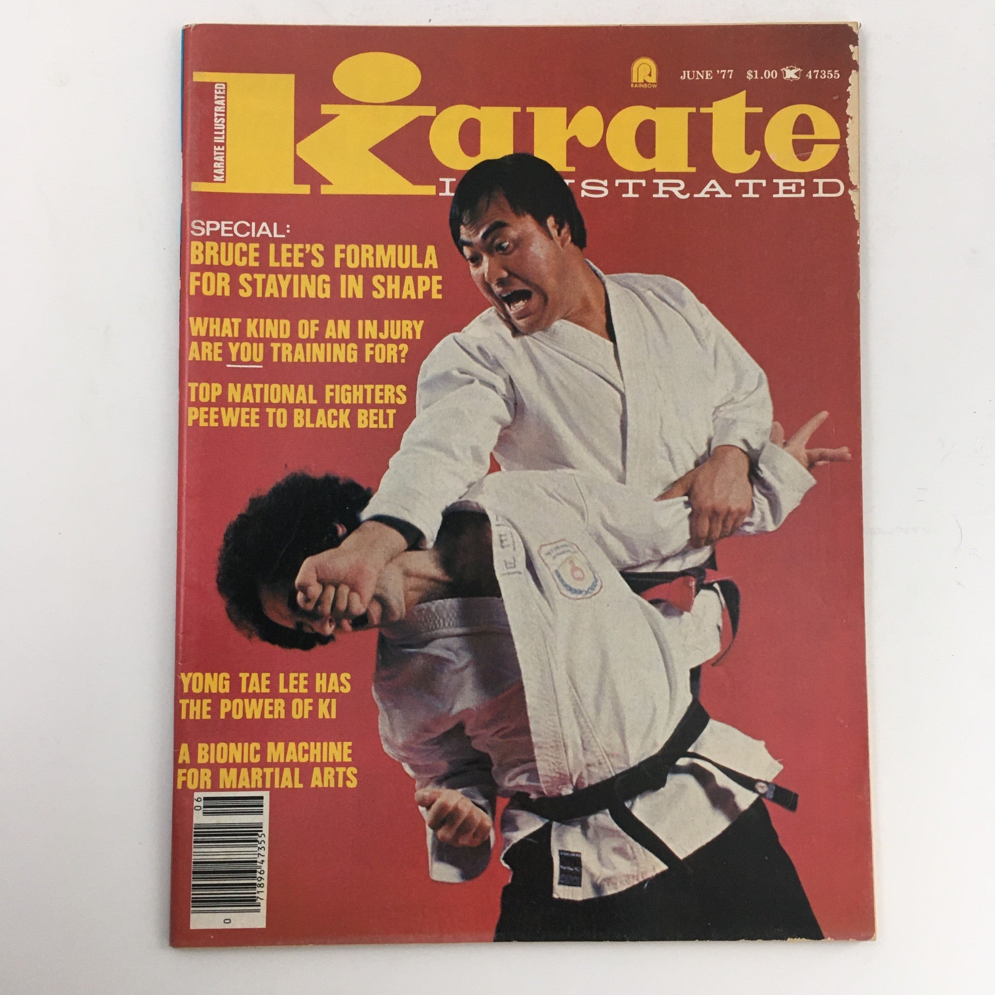 Karate Illustrated Magazine June 1977 Vol 8 #6 Yong Tae Lee & Bruce Lee Formula