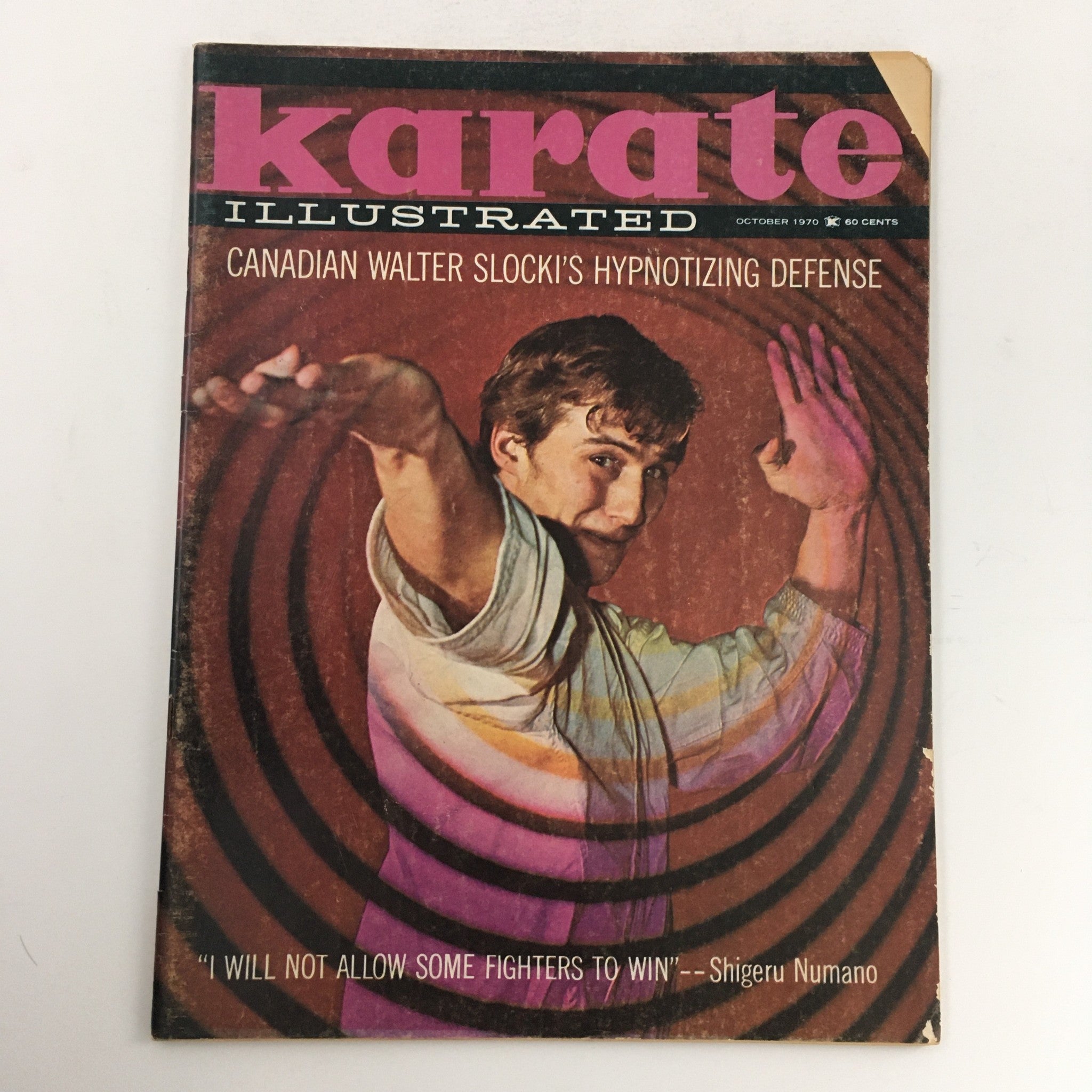 Karate Illustrated Magazine October 1970 Vol 1 #11 Wally Slocki & Shigeru Numano