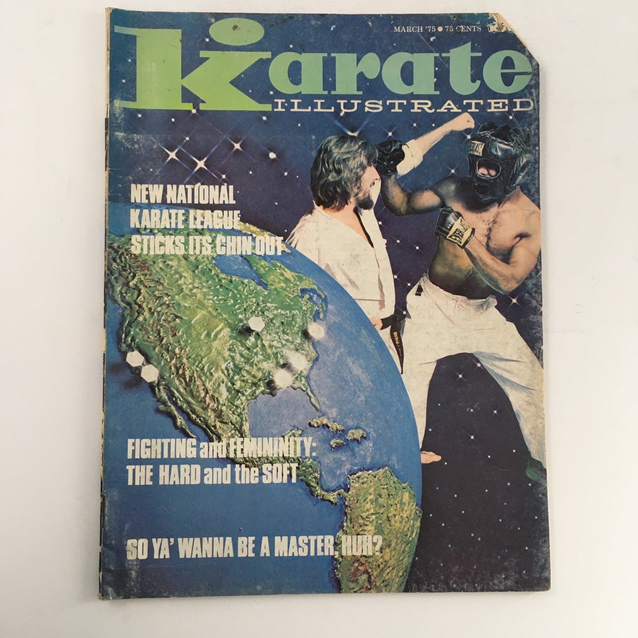 Karate Illustrated Magazine March 1975 Vol 6 #3 Mikie Rowe & Mrs. Novatny