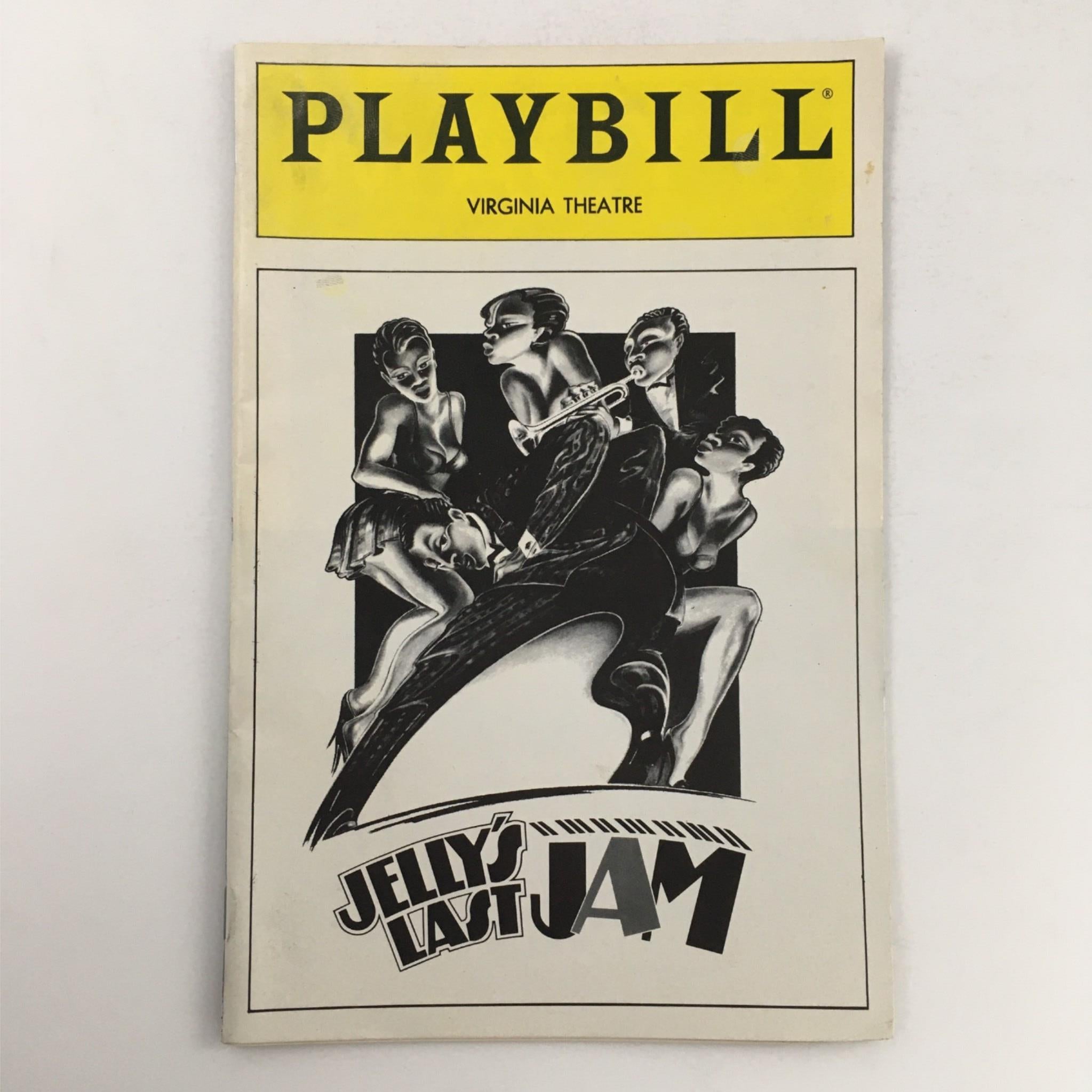 1992 Playbill Jelly's Last Jam by Gregory Hines George Wolfe at Virginia Theatre