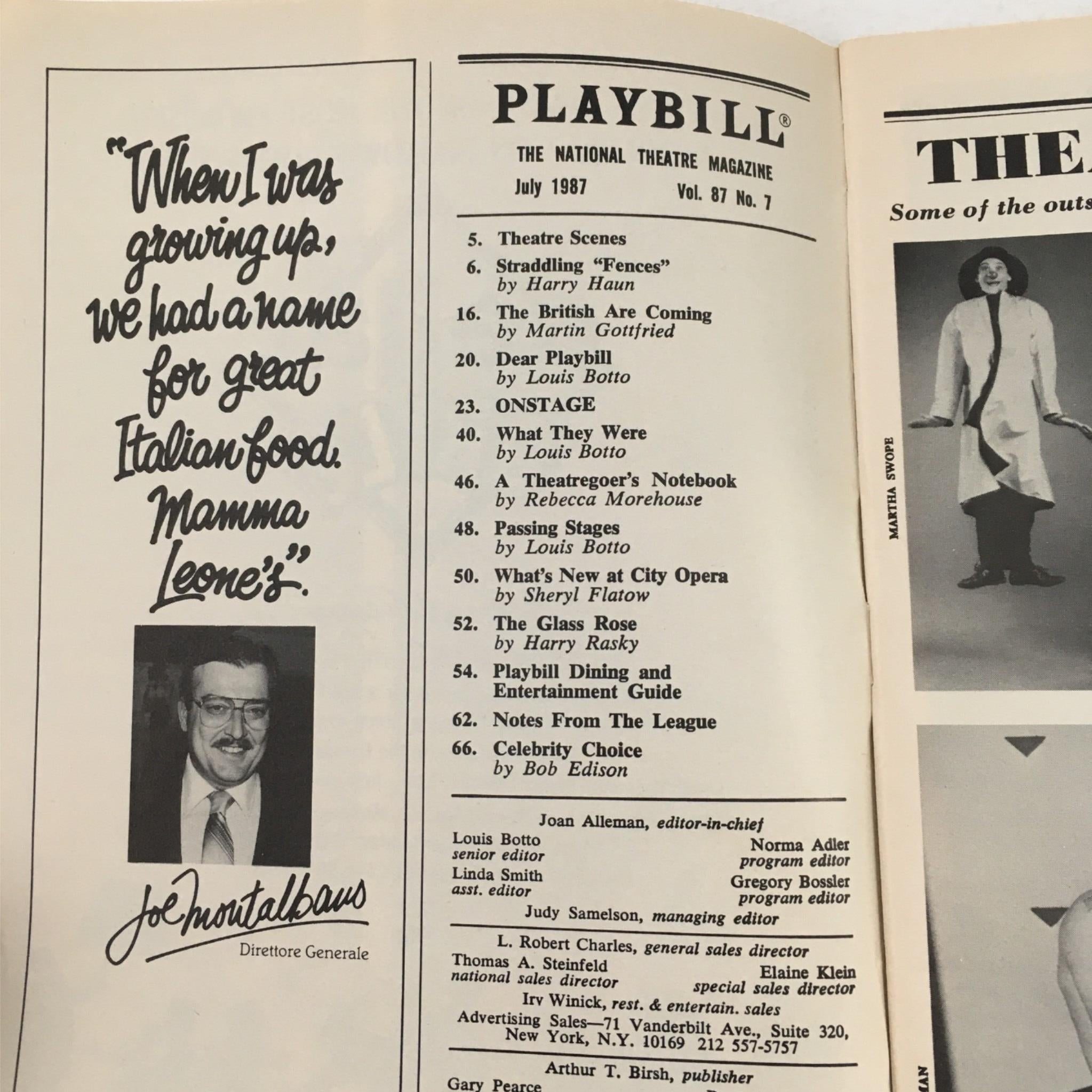 1987 Playbill Vampire Lesbians of Sodom by Kenneth Elliot at Provincetown