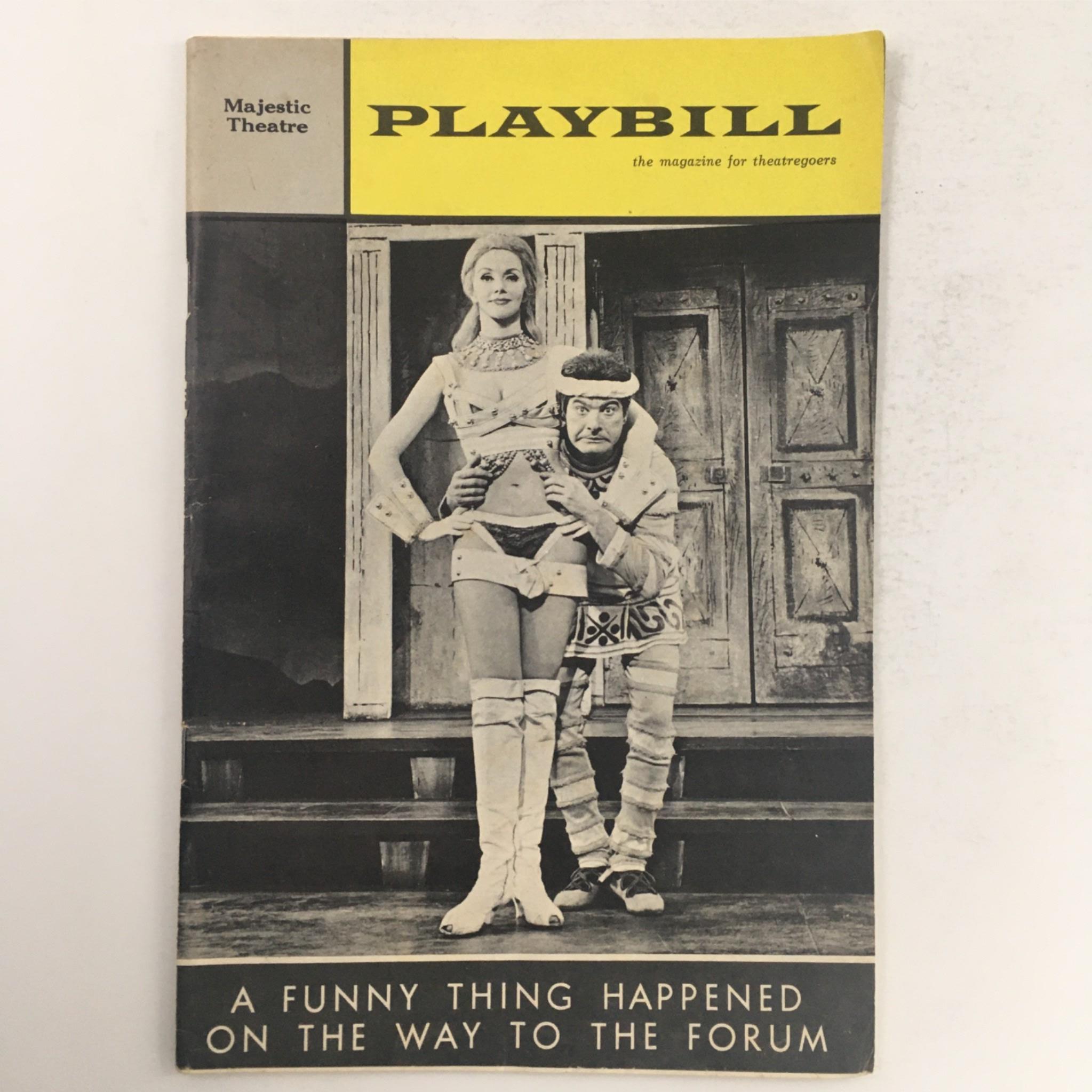 1964 Playbill A Funny Thing Happened On The Way To The Forum by Dick Shawn