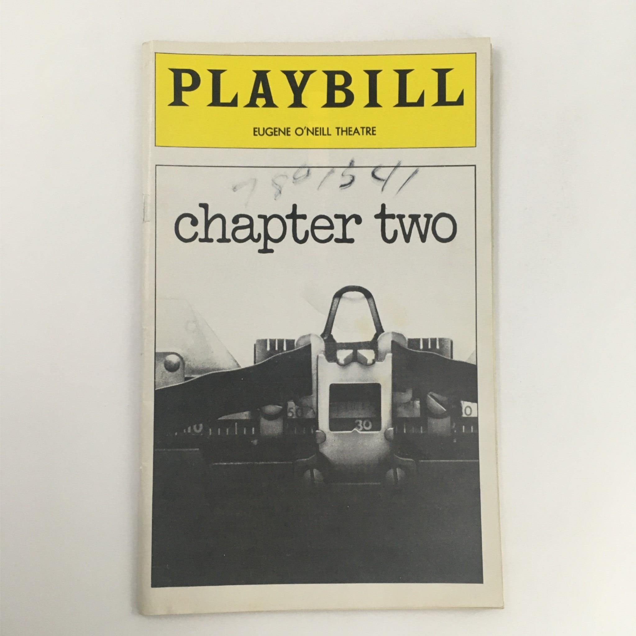 1979 Playbill Chapter Two by Emanuel Azenberg, Herbert Ross at Eugene O'Neill