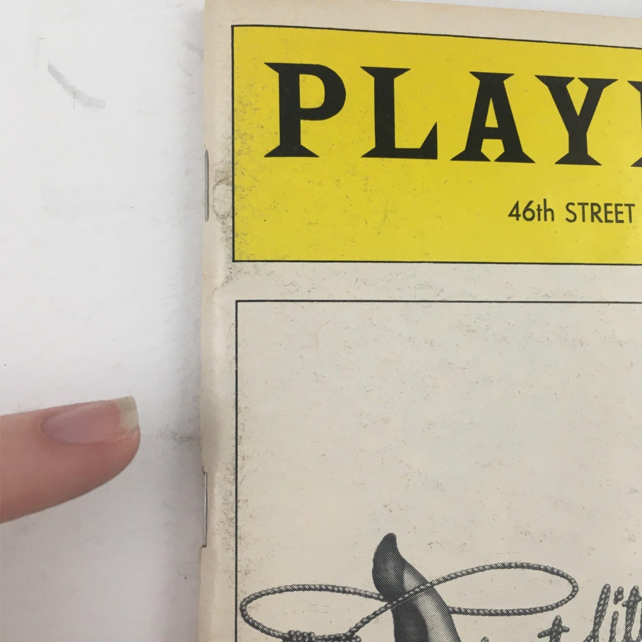 1981 Playbill The Best Little Whorehouse in Texas by Larry King, Tommy Tune