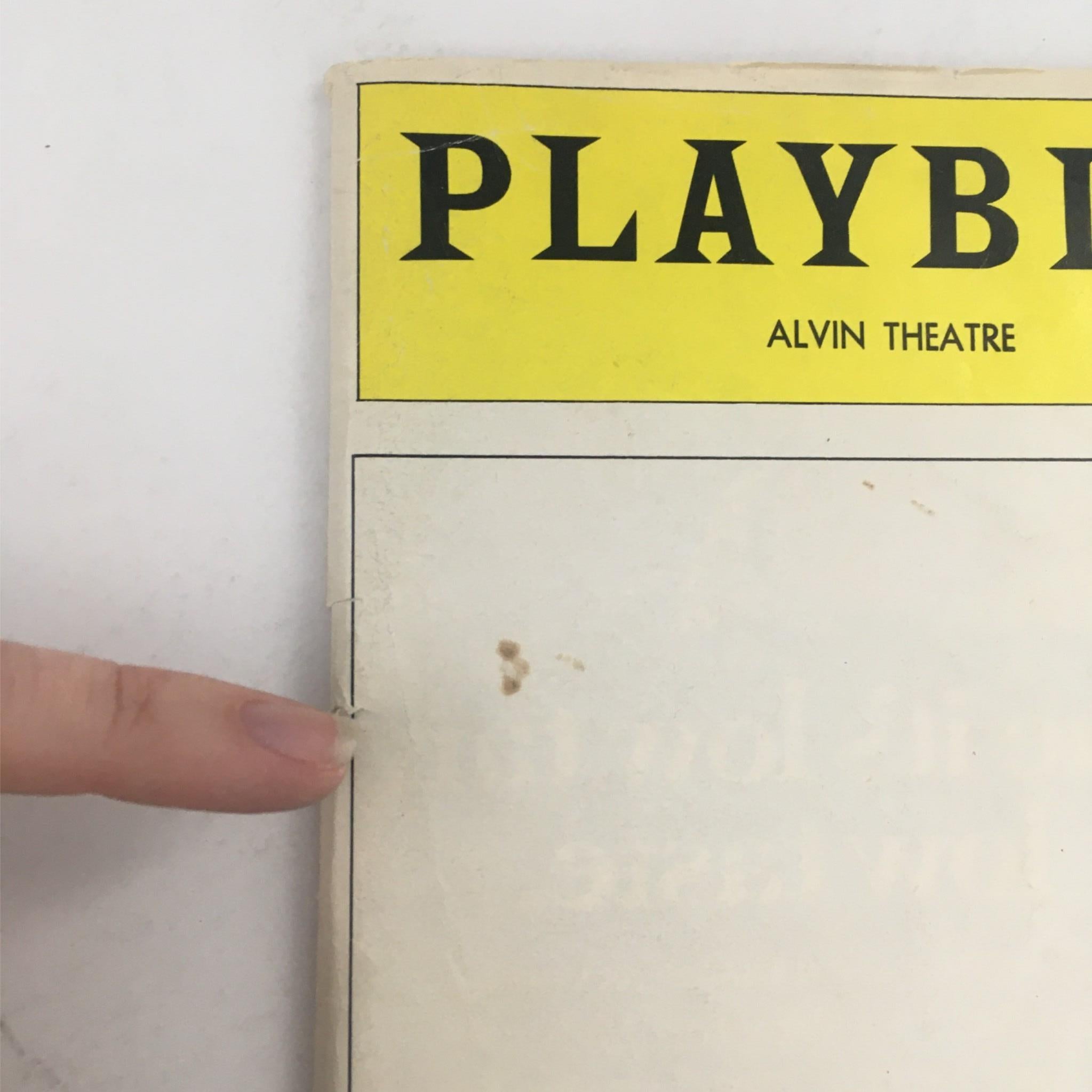 1978 Playbill Annie by Mike Nichols, Michael Price at Alvin Theatre