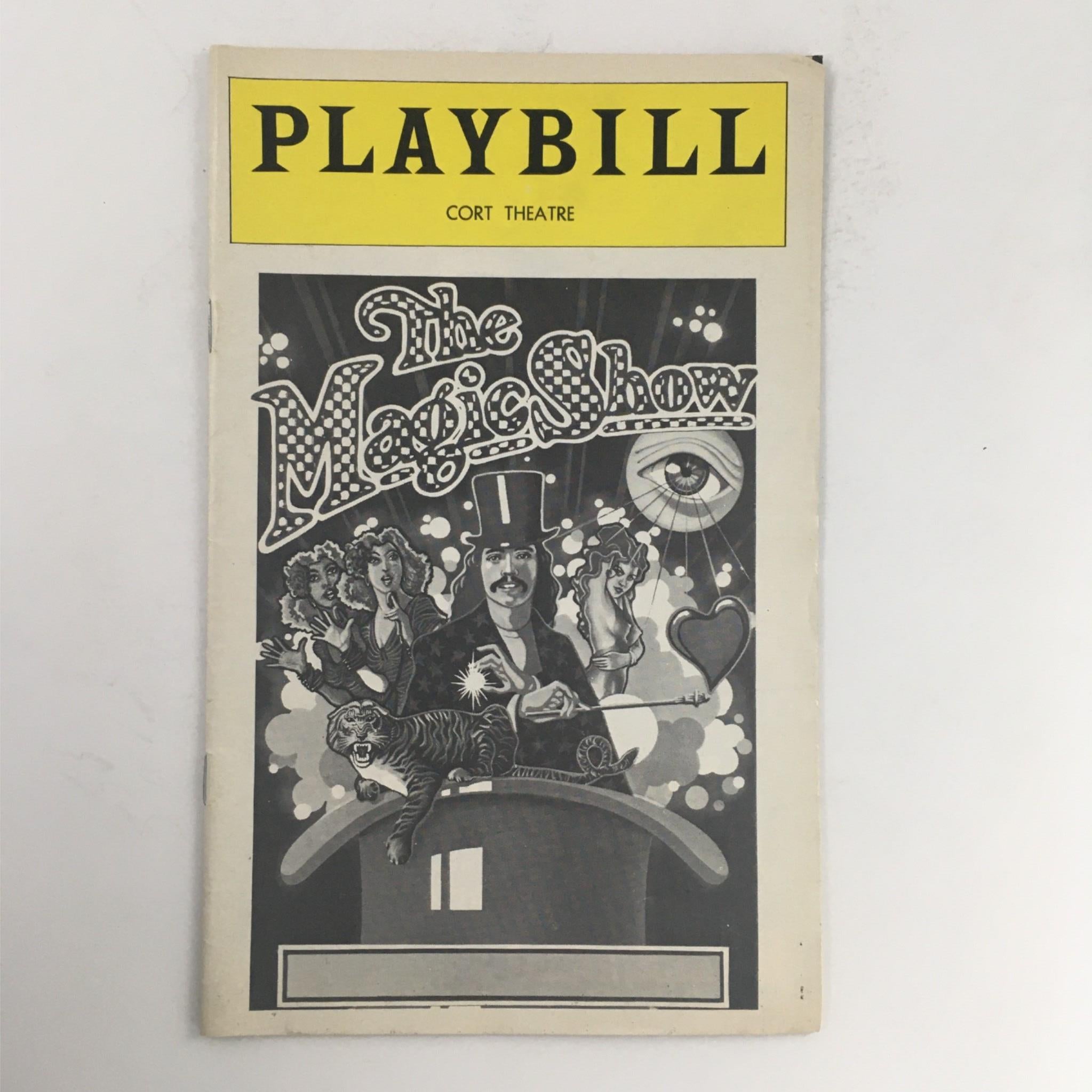 1977 The Magic Show by Joseph Abaldo, Grover Dale at Cort Theatre