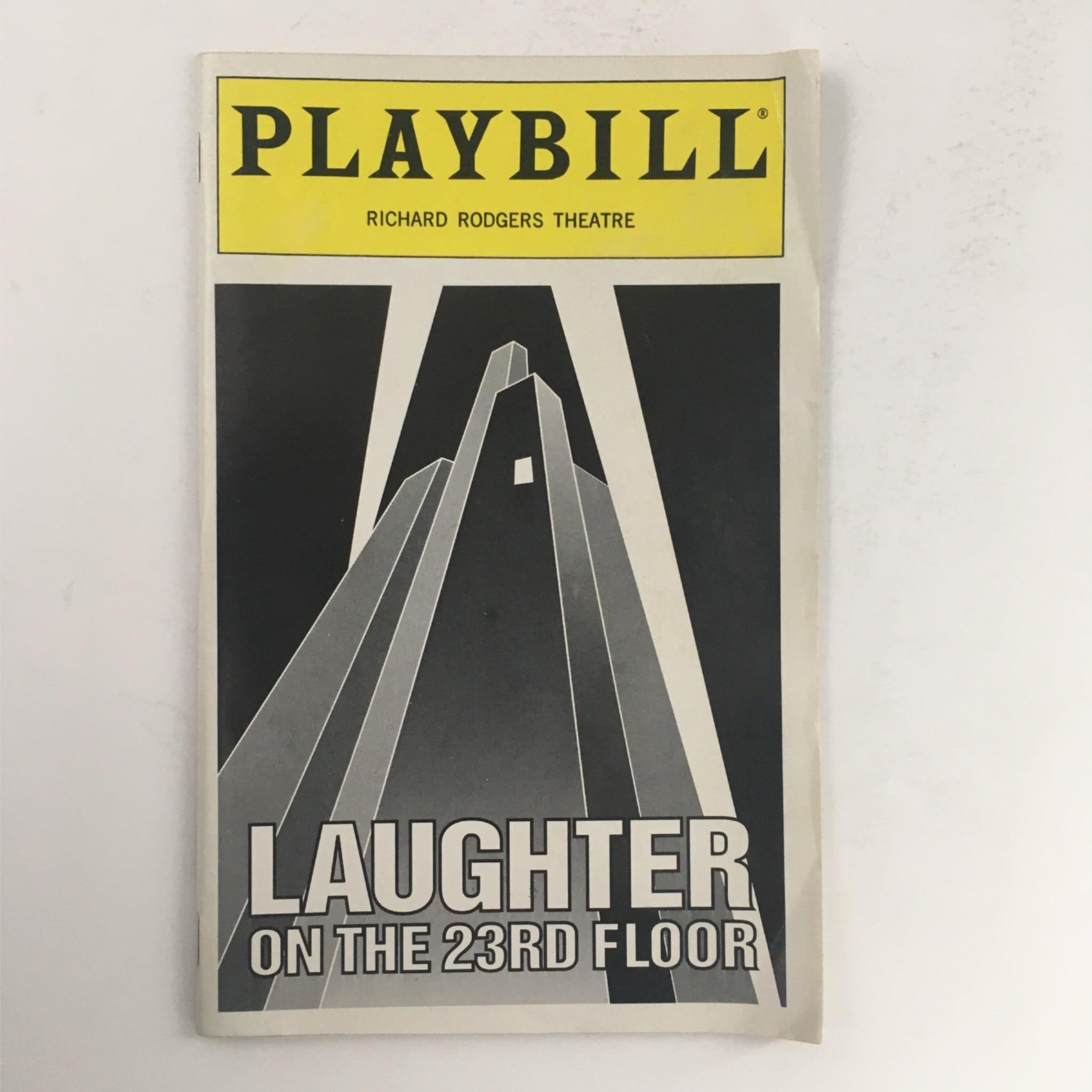 1994 Playbill Laughter On The 23rd Floor by Neil Simon, Jerry Zaks