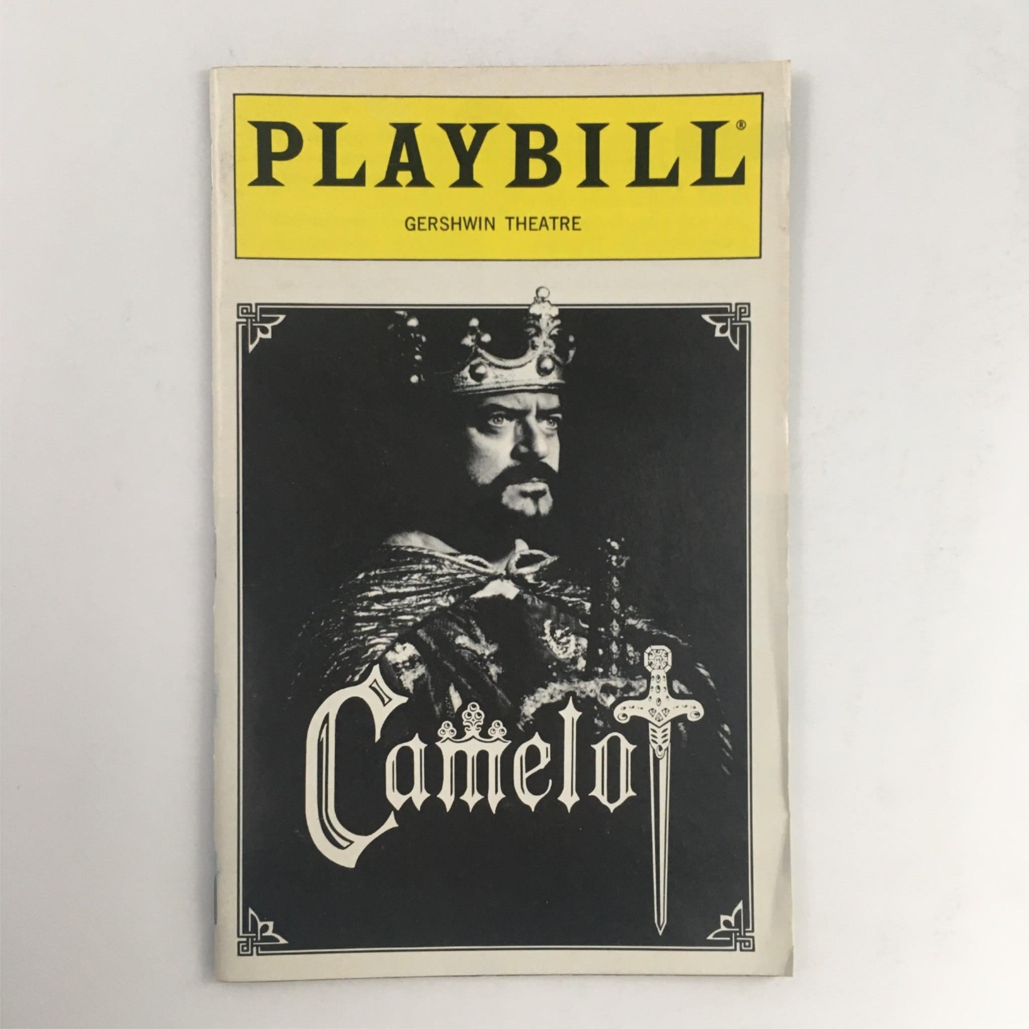 1993 Playbill Camelot by Norbert Joerder, Shelly Gross at Gershwin Theatre VG