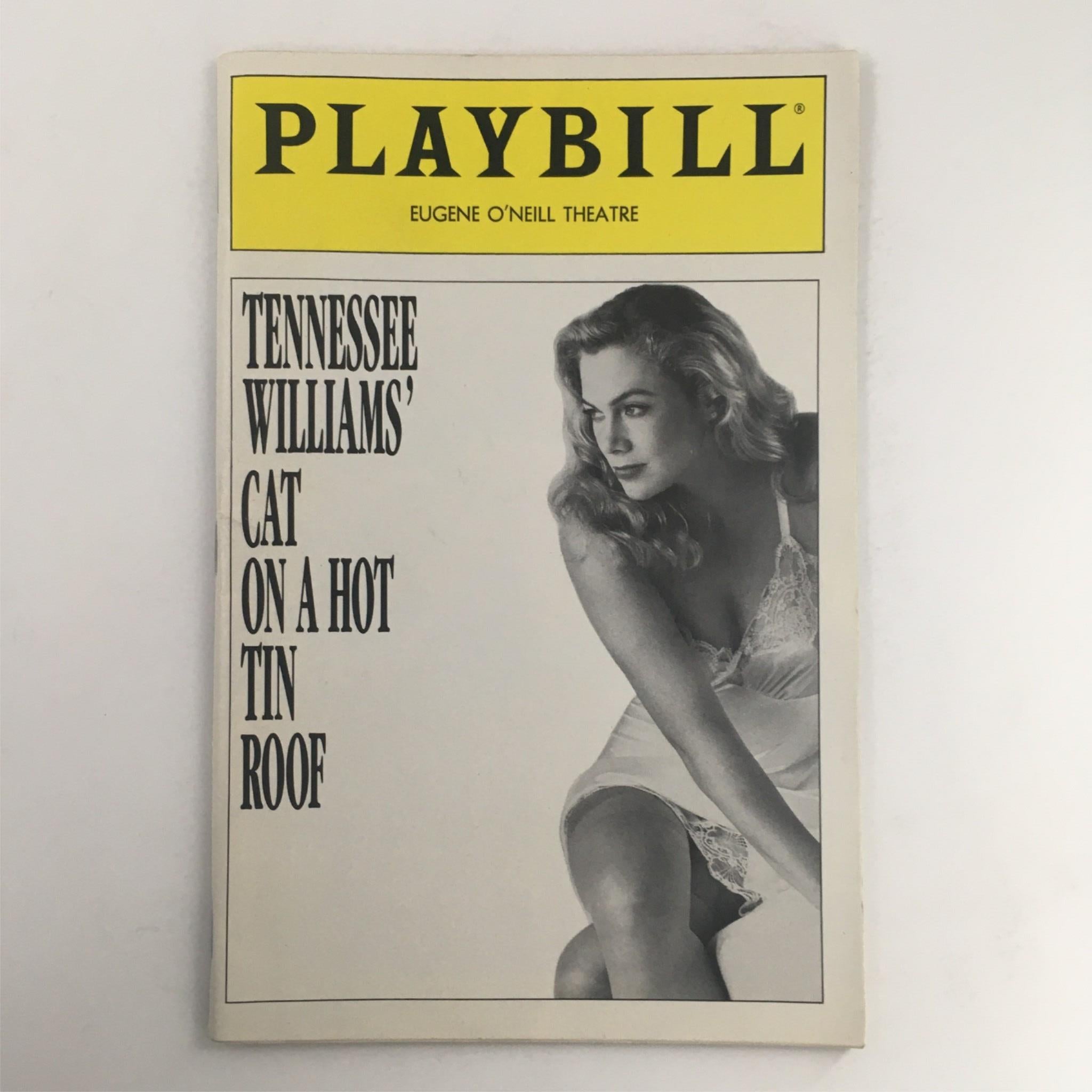 1990 Playbill Tennessee Williams' Cat On A Hot Tin Roof by Howard Davies VG