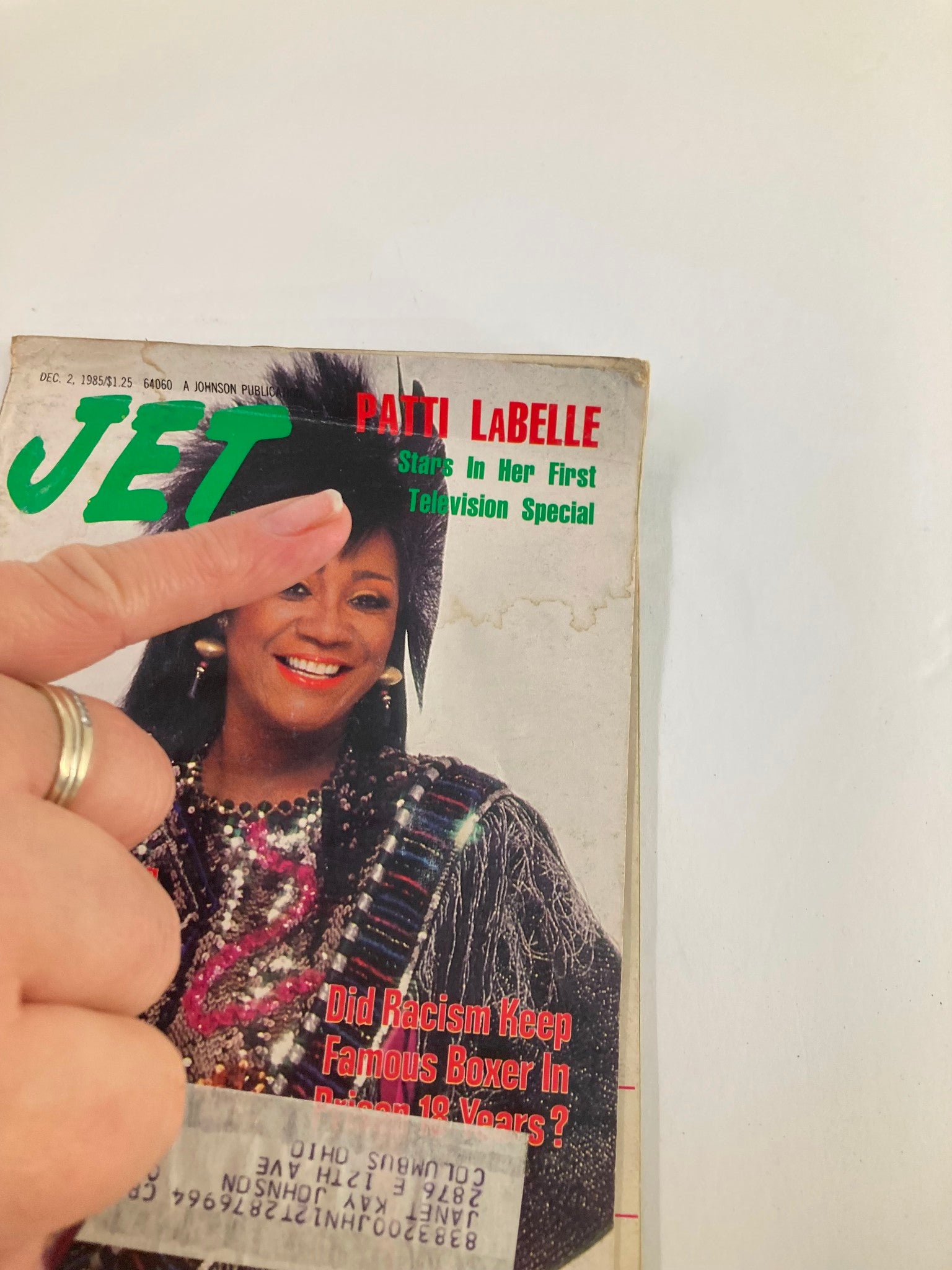 VTG Jet Magazine December 2 1985 Vol 69 #12 Patti LaBelle First TV Special