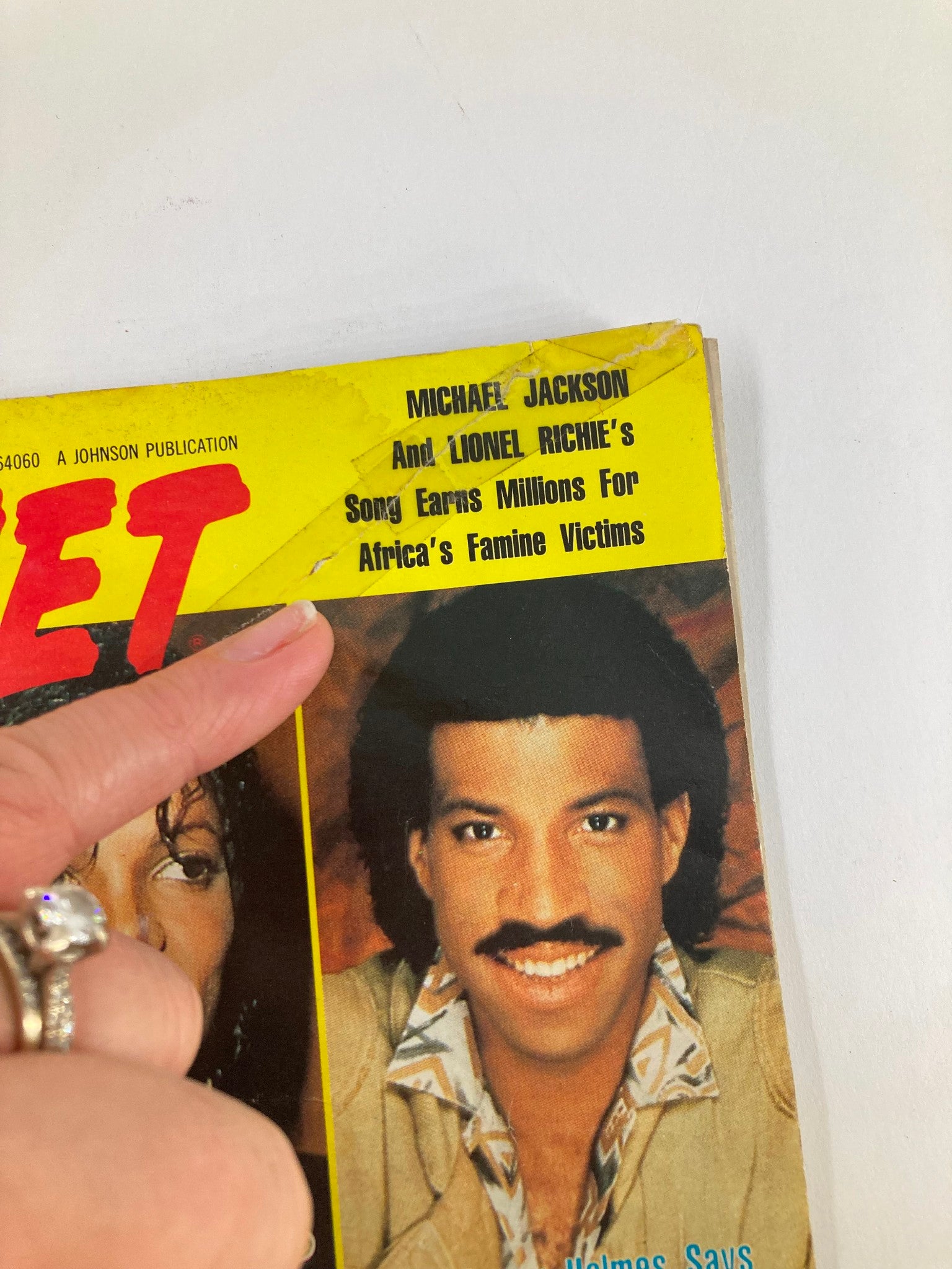 VTG Jet Magazine April 8 1985 Vol 68 #4 Michael Jackson and Linonel Richie