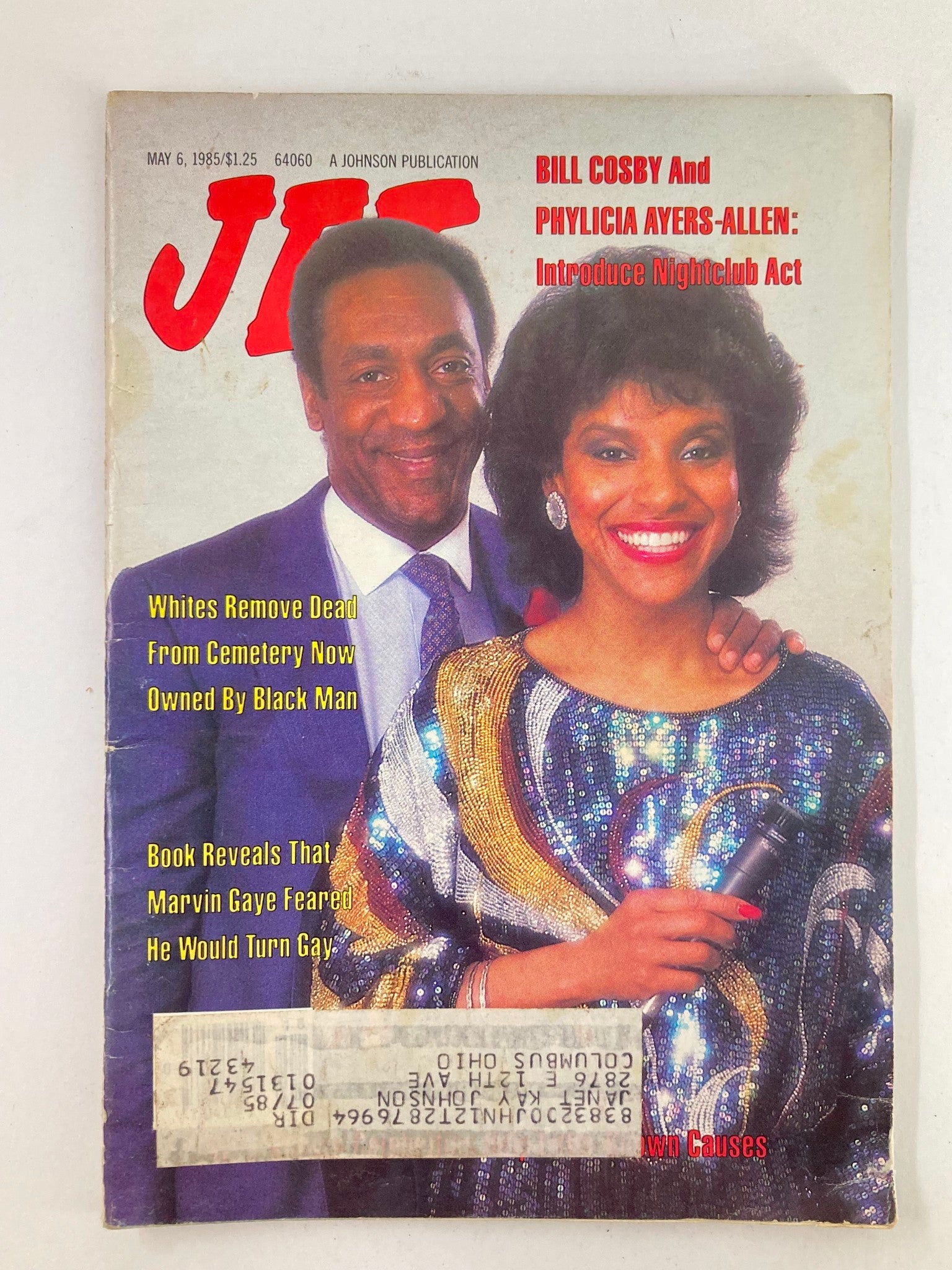 VTG Jet Magazine May 6 1985 Vol 68 #8 Bill Cosby and Phylicia Ayers-Allen