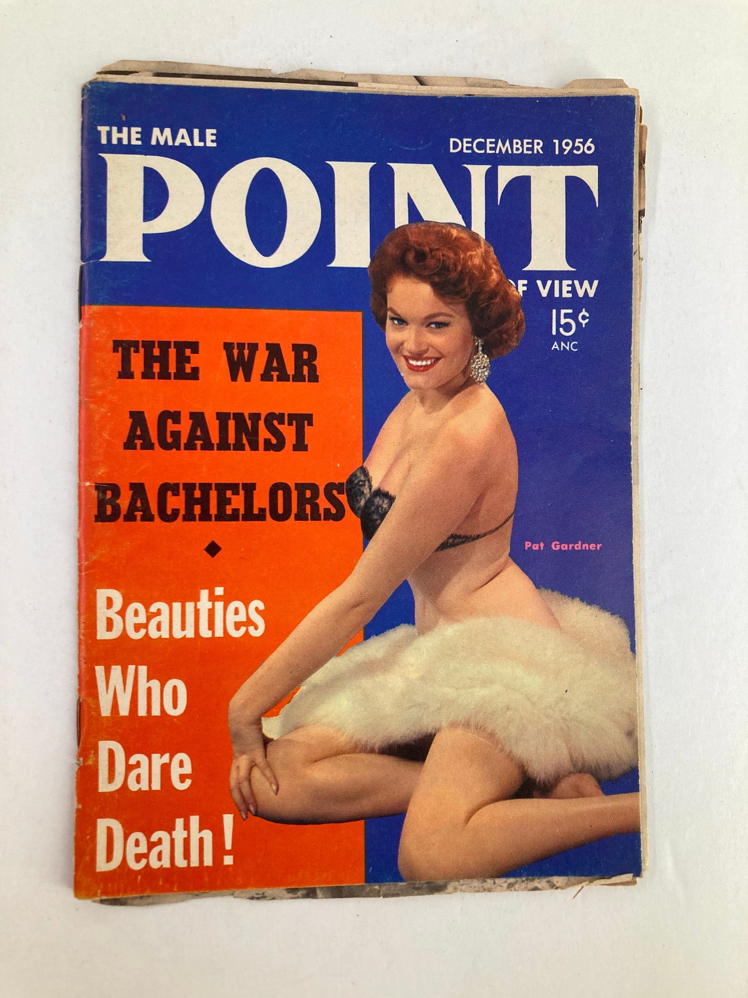 VTG The Male Point of View Magazine December 1956 Pat Gardner No Label