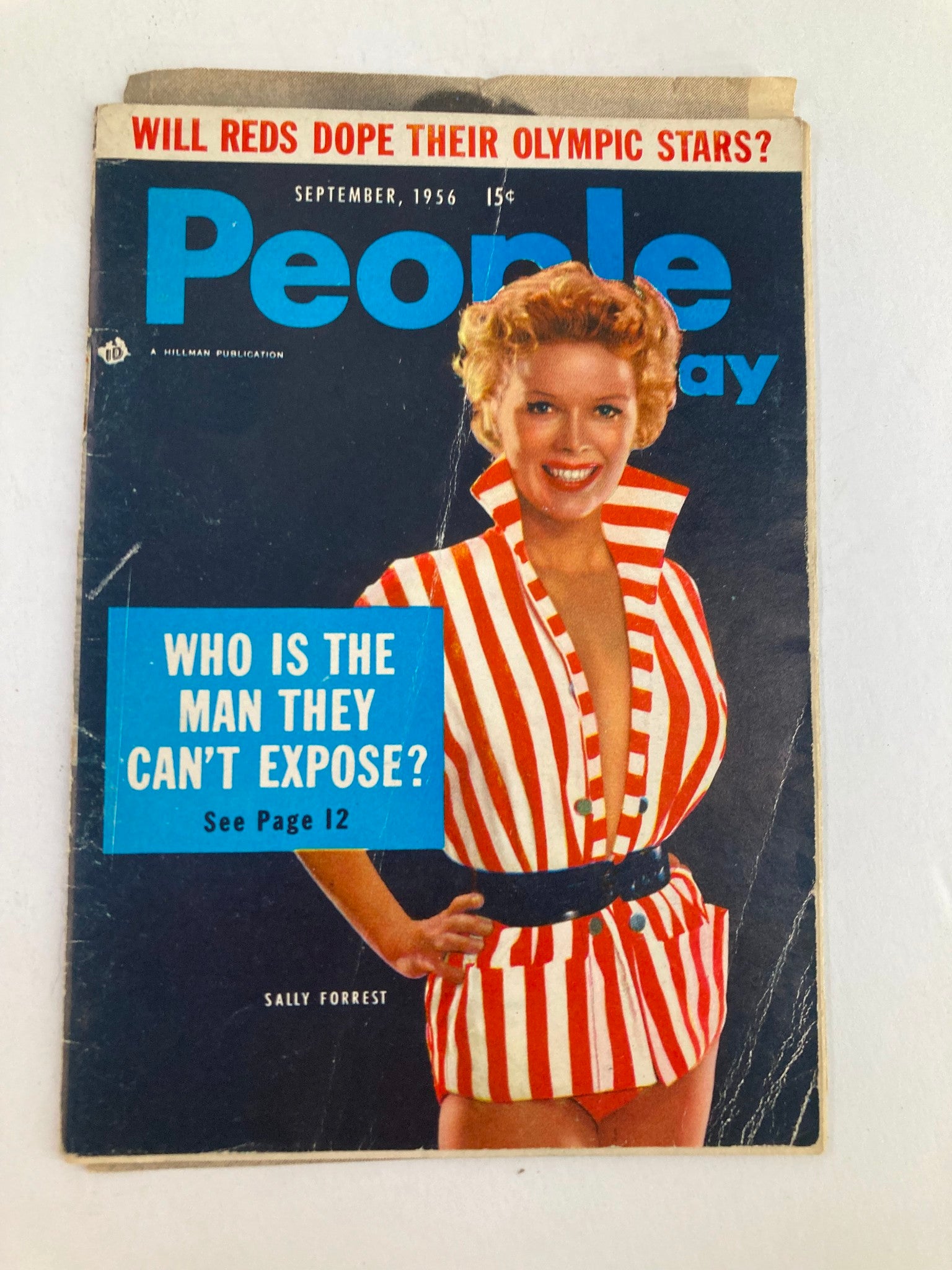 VTG People Today Magazine September 1956 Sally Forrest No Label