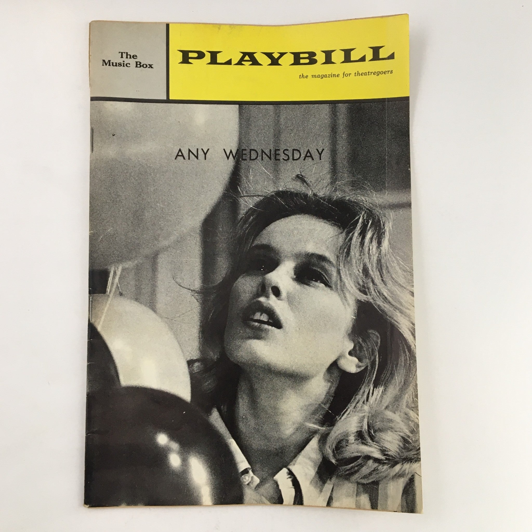 1964 Playbill The Music Box Sandy Dennis in Any Wednesday by Muriel Resnik