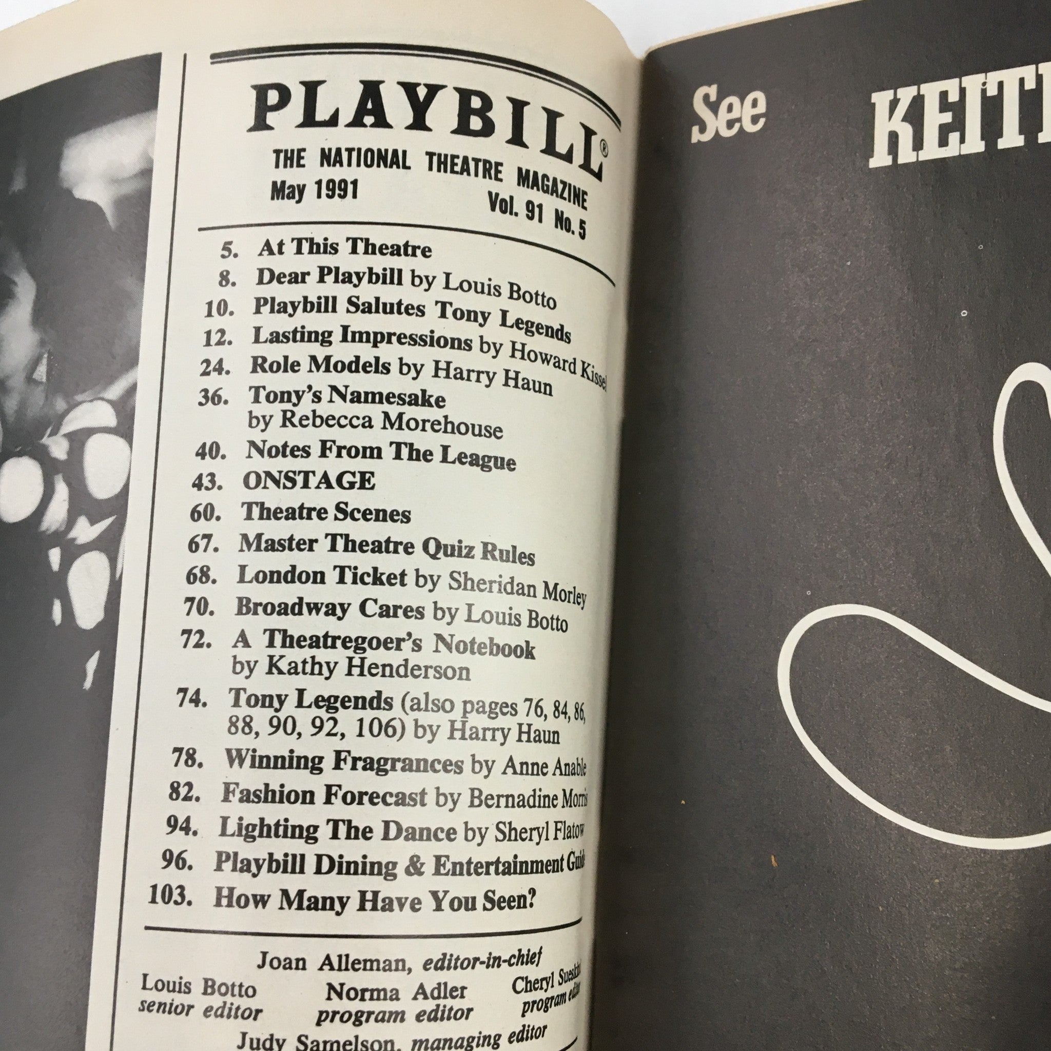 1991 Playbill Richard Rodgers Theatre Present Neil Simmon's Lost In Yonkers