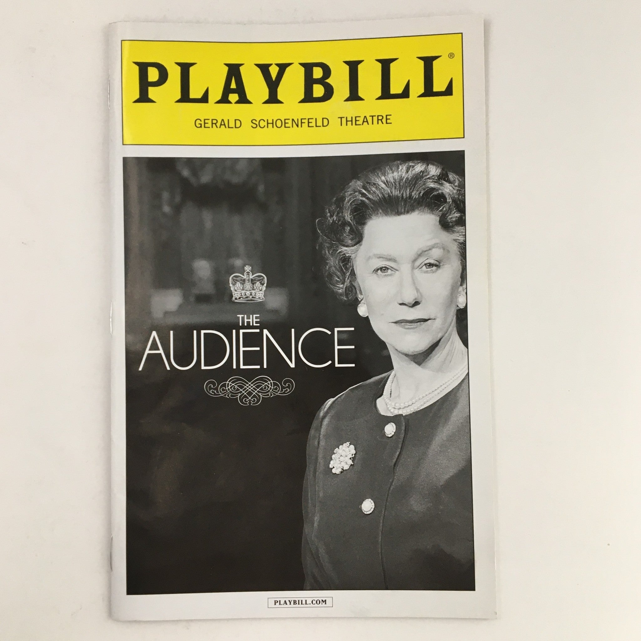 2015 Playbill Gerald Schoenfeld Theatre Present Helen Miren in The Audience