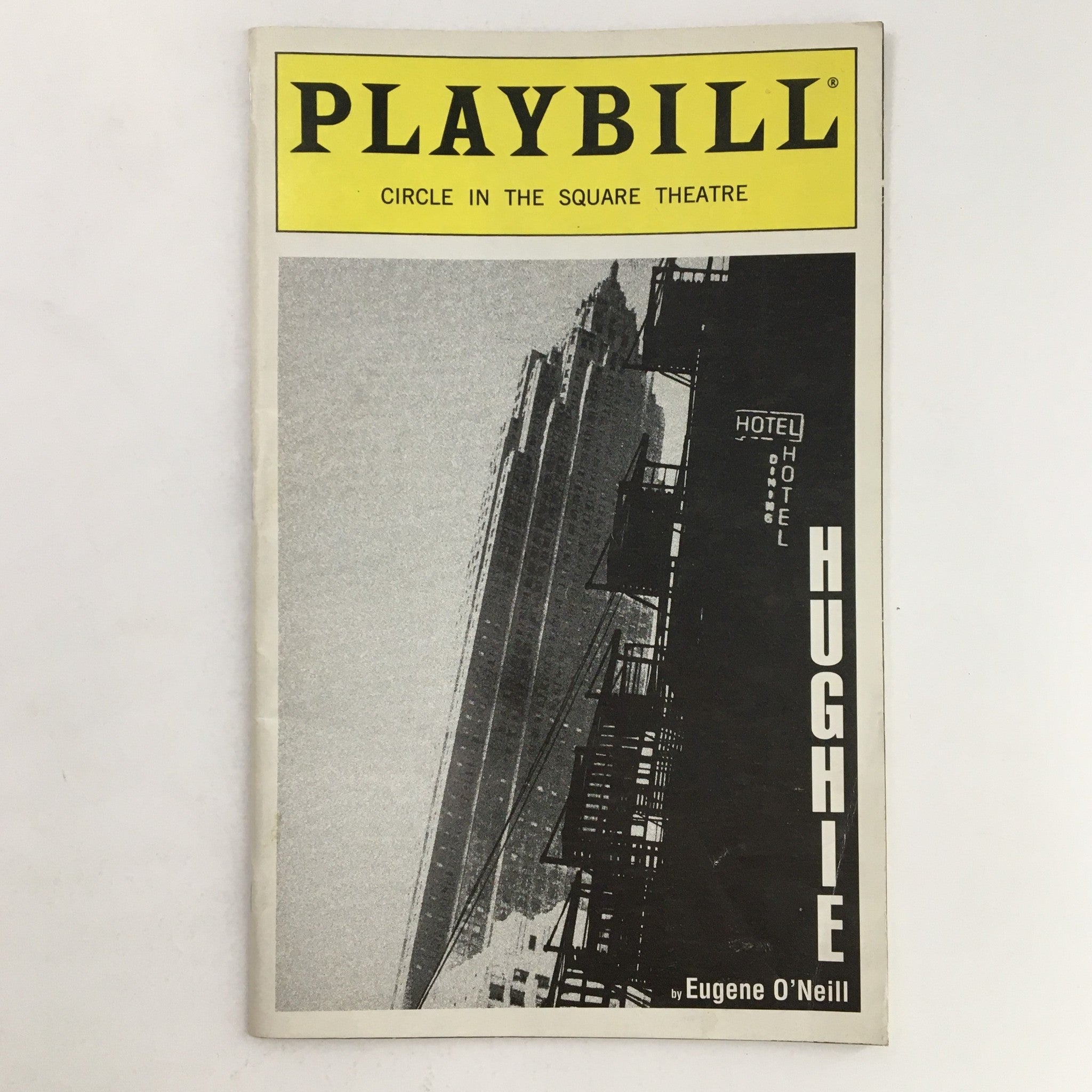 1996 Playbill Circle In The Square Theatre Present Al Pacino in Hughie VG