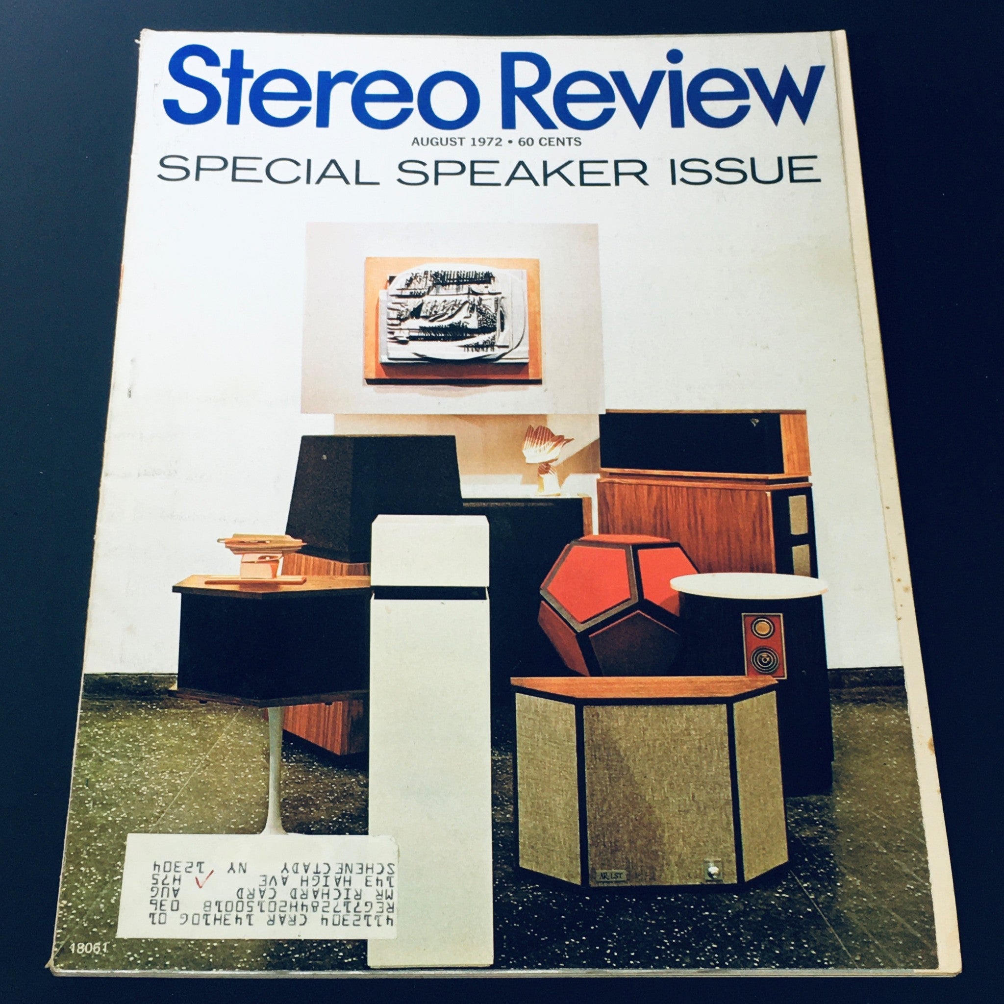 VTG Stereo Review Magazine Vol. 29 No. 2 August 1972 - Special Speaker Issue