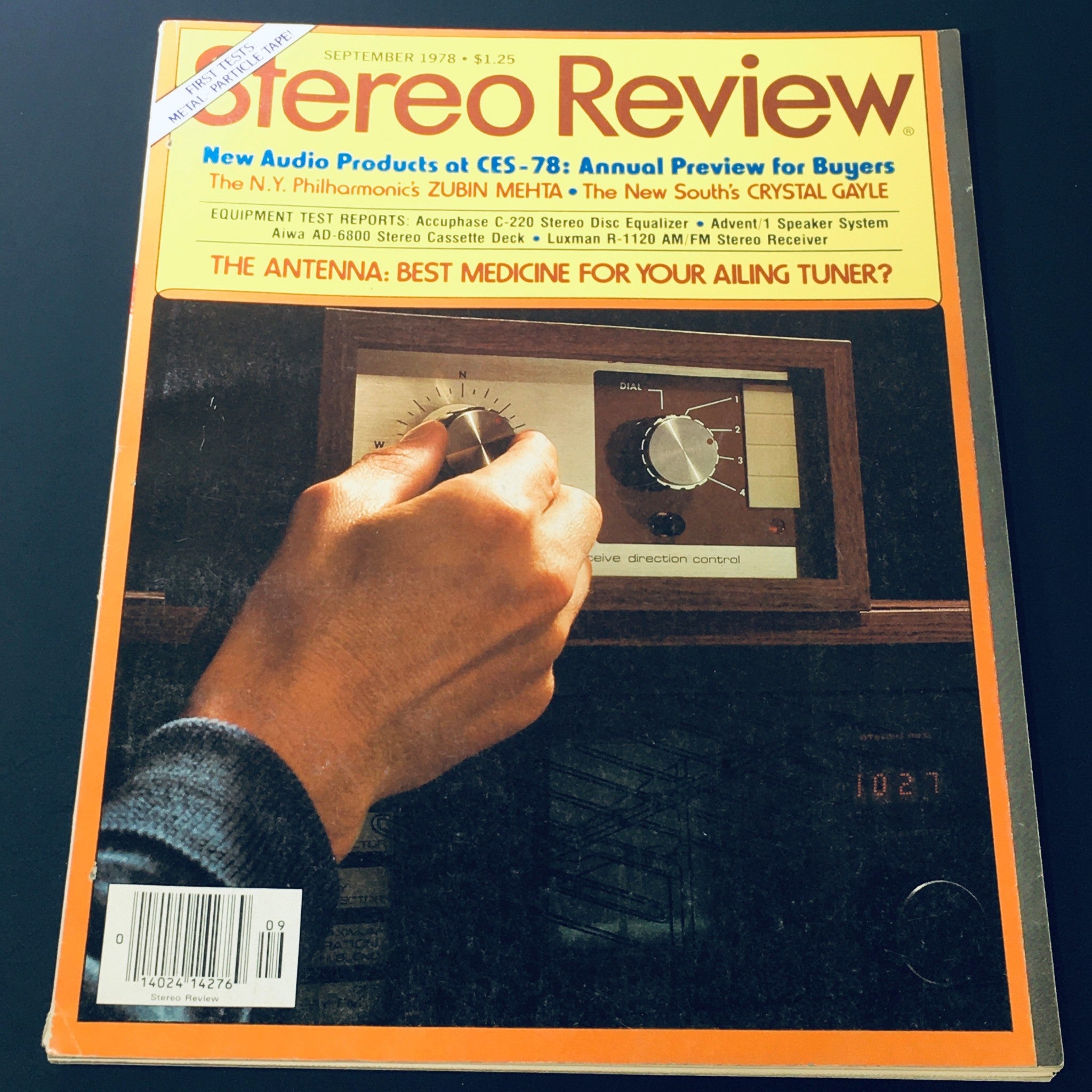 VTG Stereo Review Magazine September 1978 - Zubin Mehta / South's Crystal Gayle