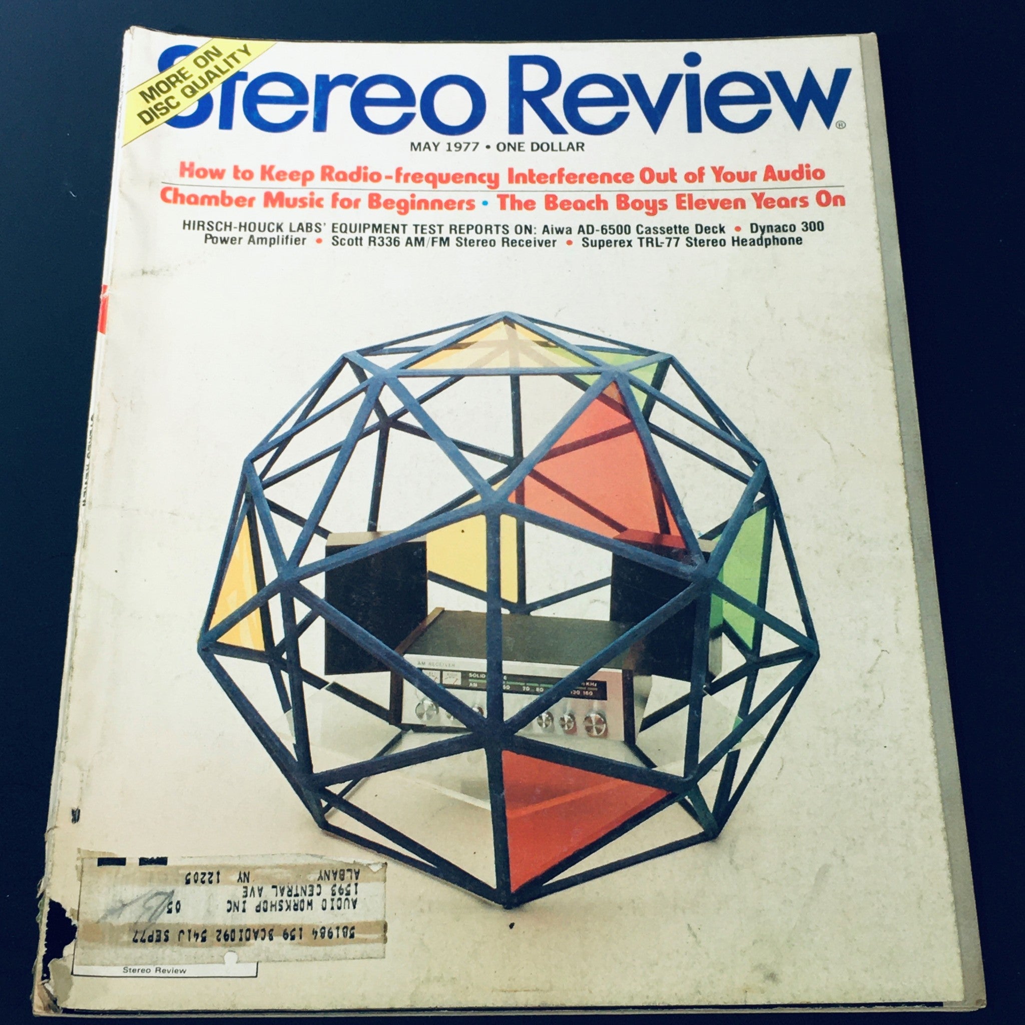 VTG Stereo Review Magazine May 1977 - The Beach Boys' Eleven Years On Music