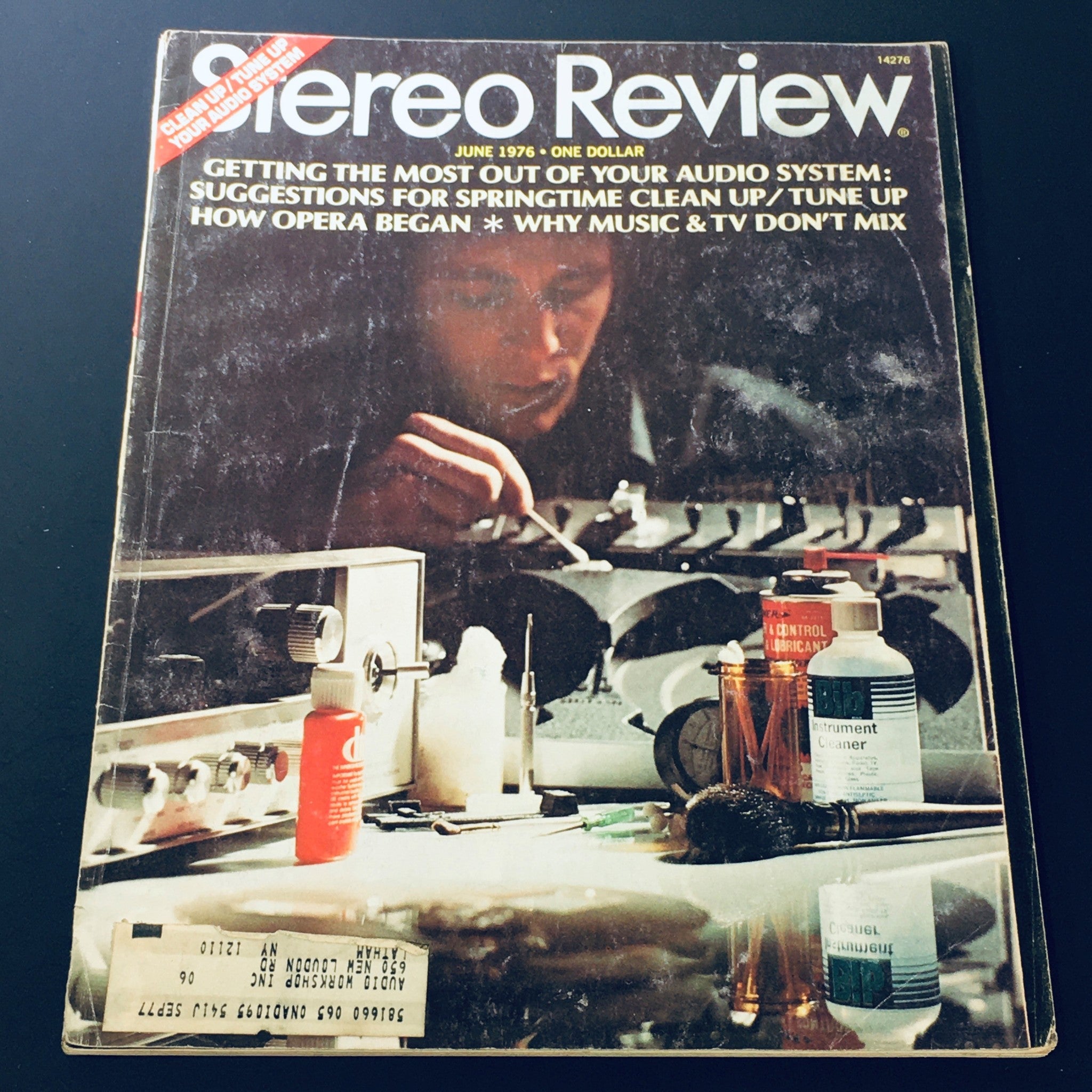 VTG Stereo Review Magazine June 1976 - Springtime Clean Up and Tune Up