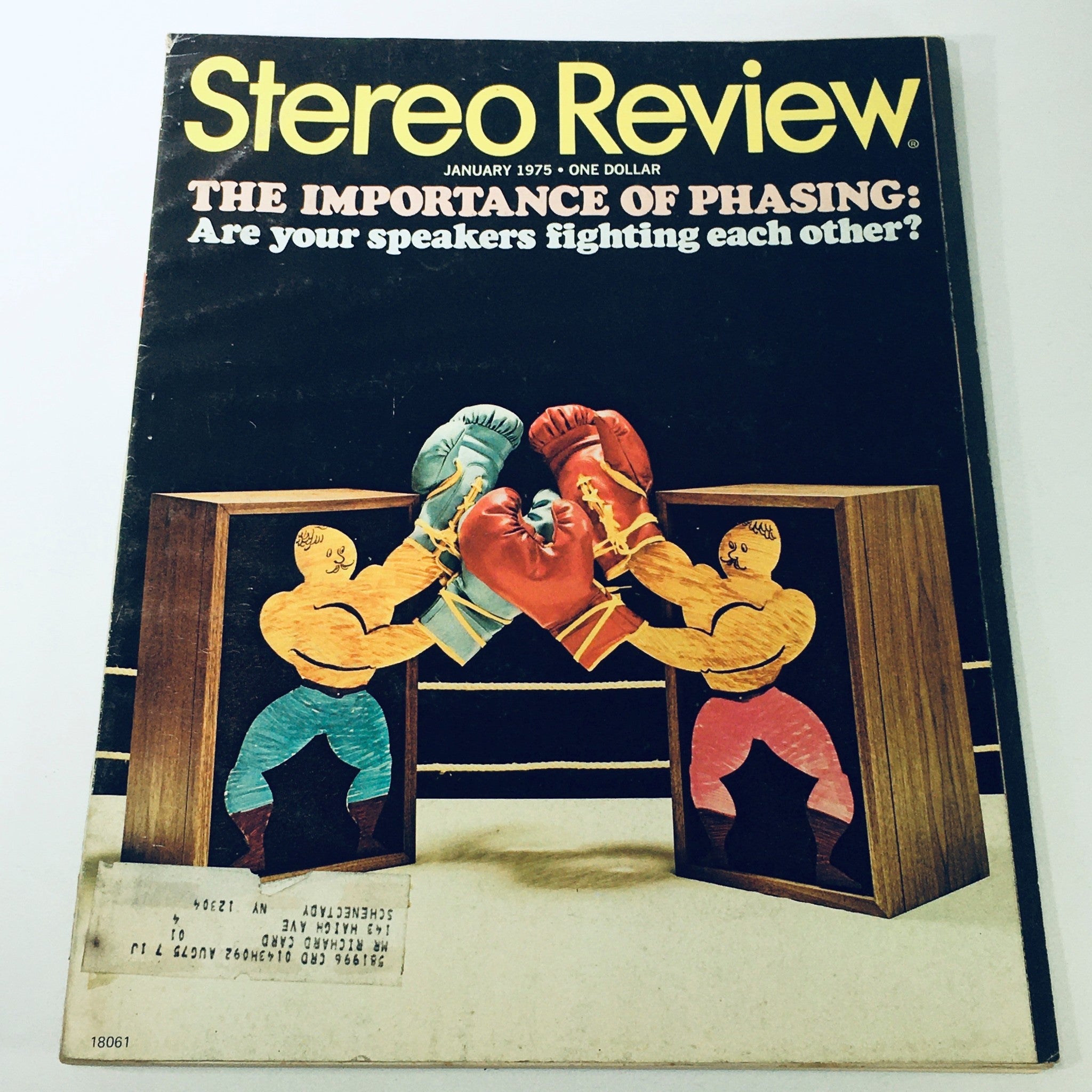 VTG Stereo Review Magazine January 1975 - The Importance of Phasing