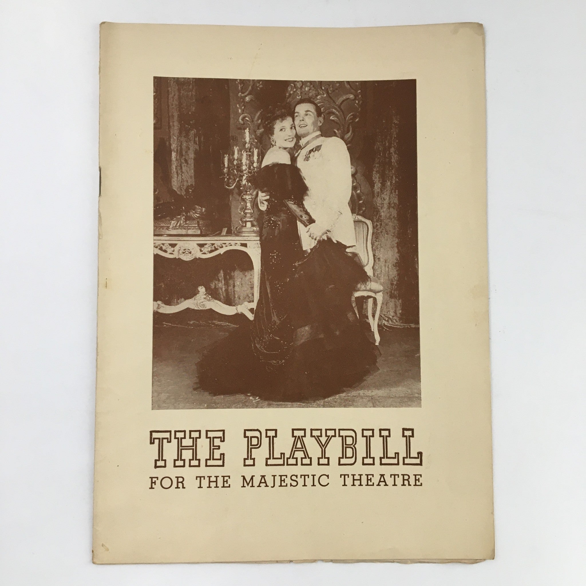 1943 Playbill Majestic Theatre Present Jan Kiepura in The Merry Widow