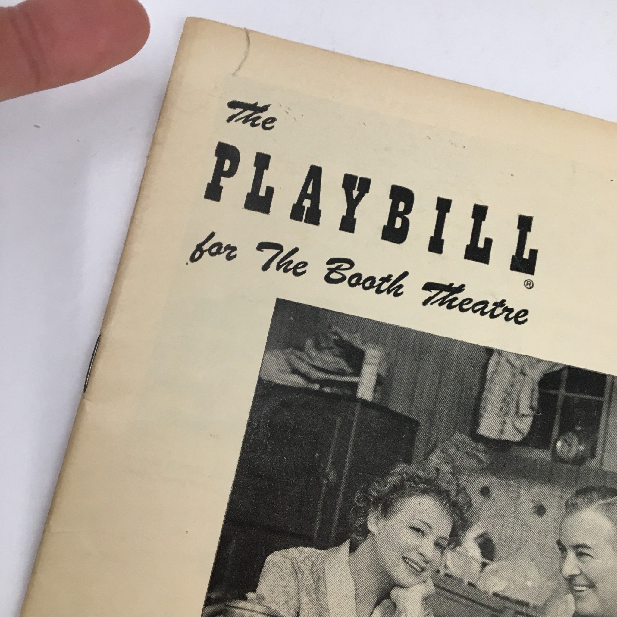 1950 Playbill The Booth Theatre Presents Shirley Booth Come Back, Little Sheba