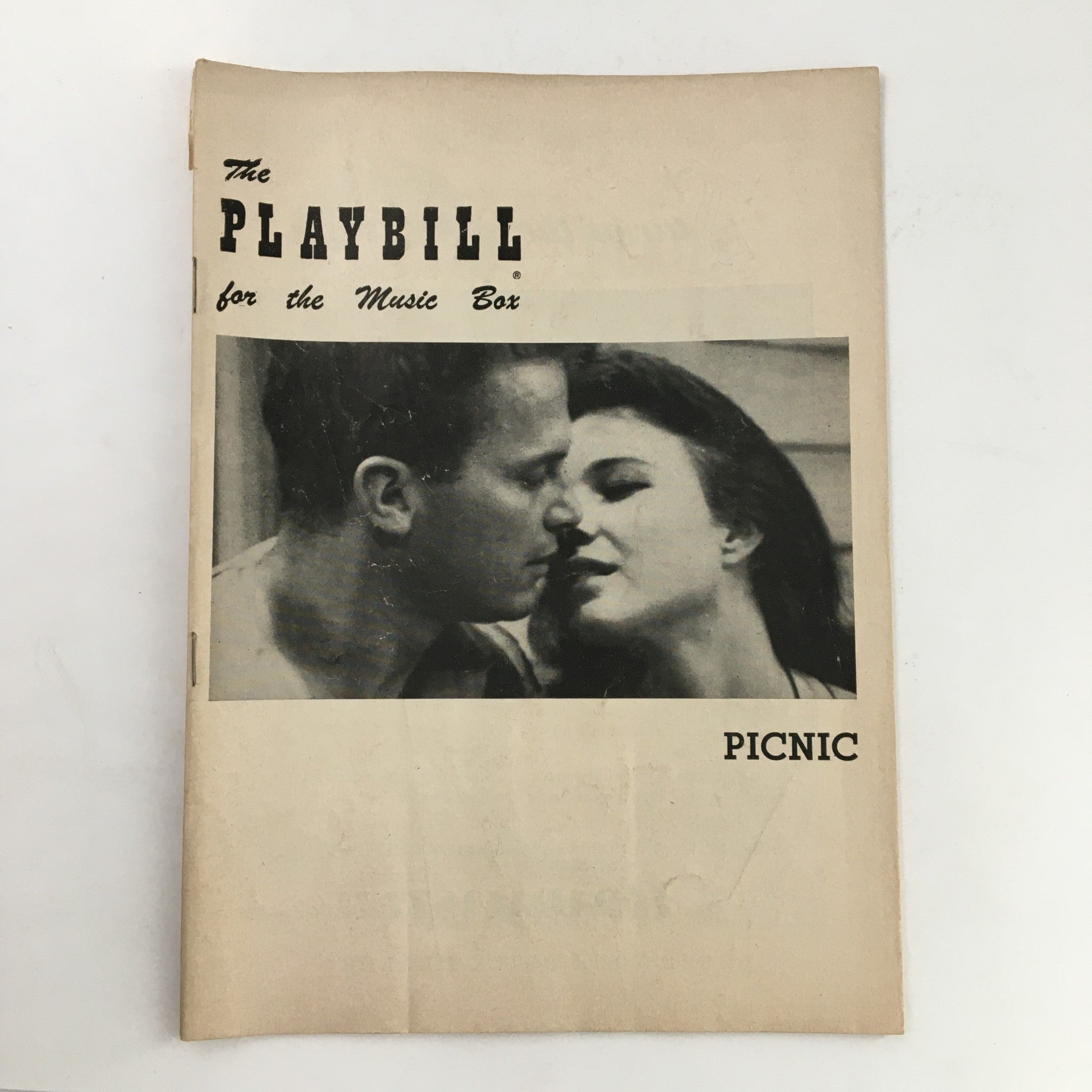 1953 Playbill The Music Box Joshua Logan Present Picnic New Play by William Inge