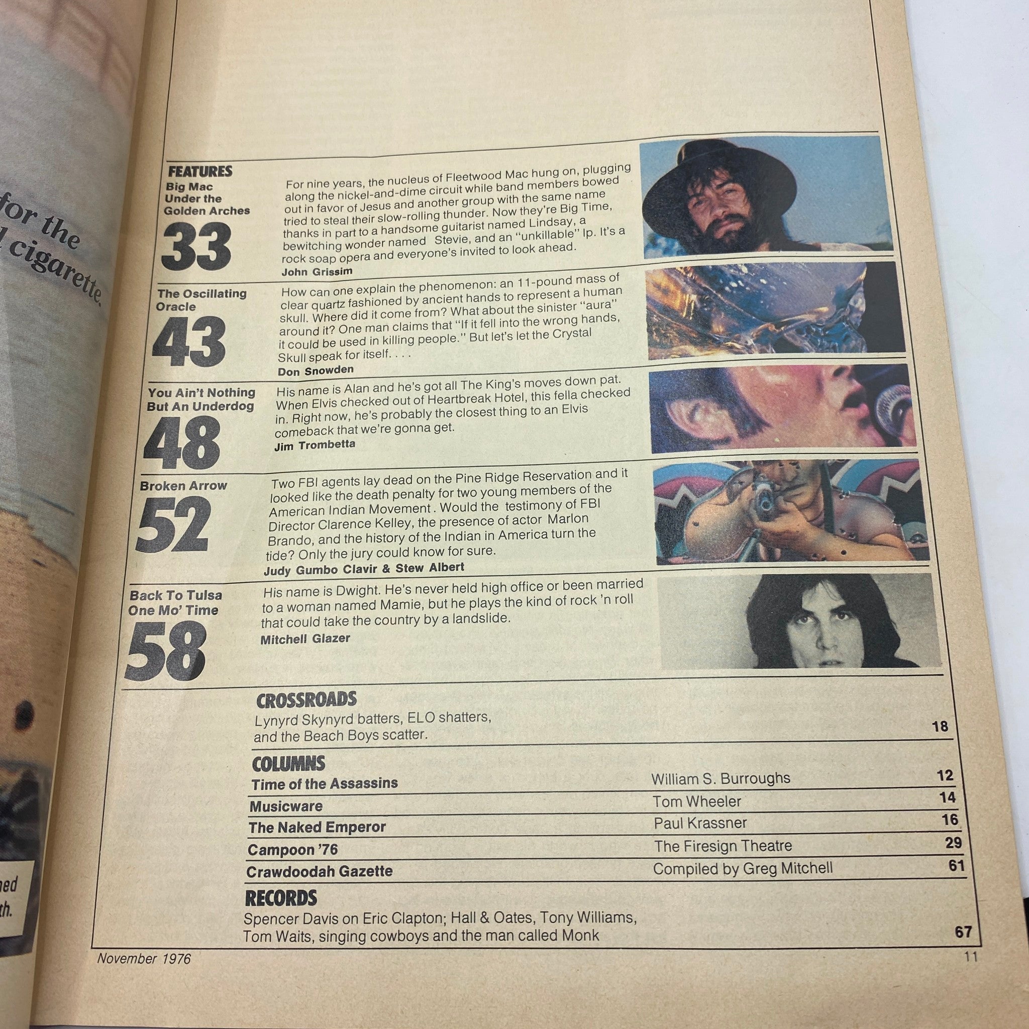 Vintage Crawdaddy Magazines