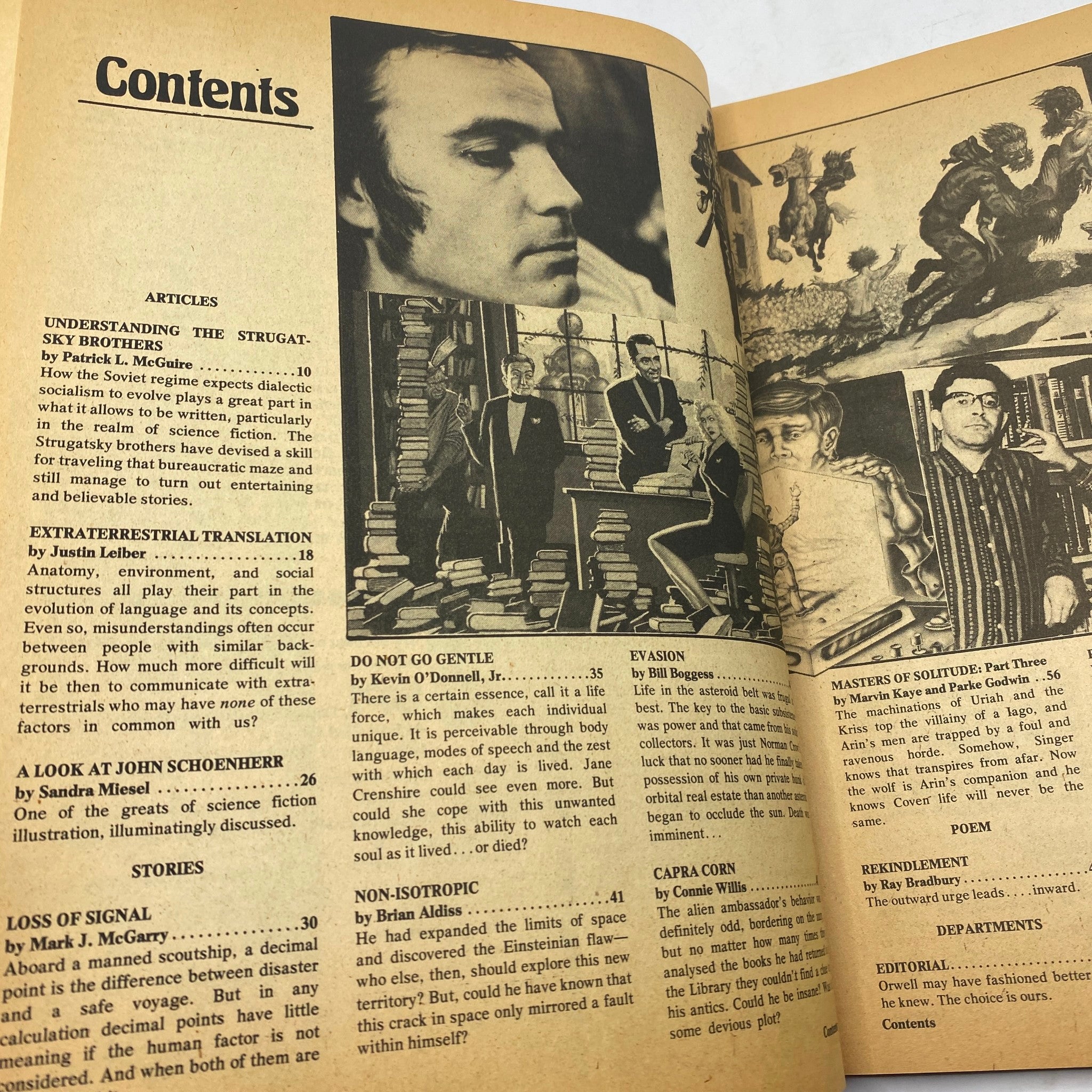 VTG Galileo Magazine of Science & Fiction March 1978 No. 7 Viking Press No Label