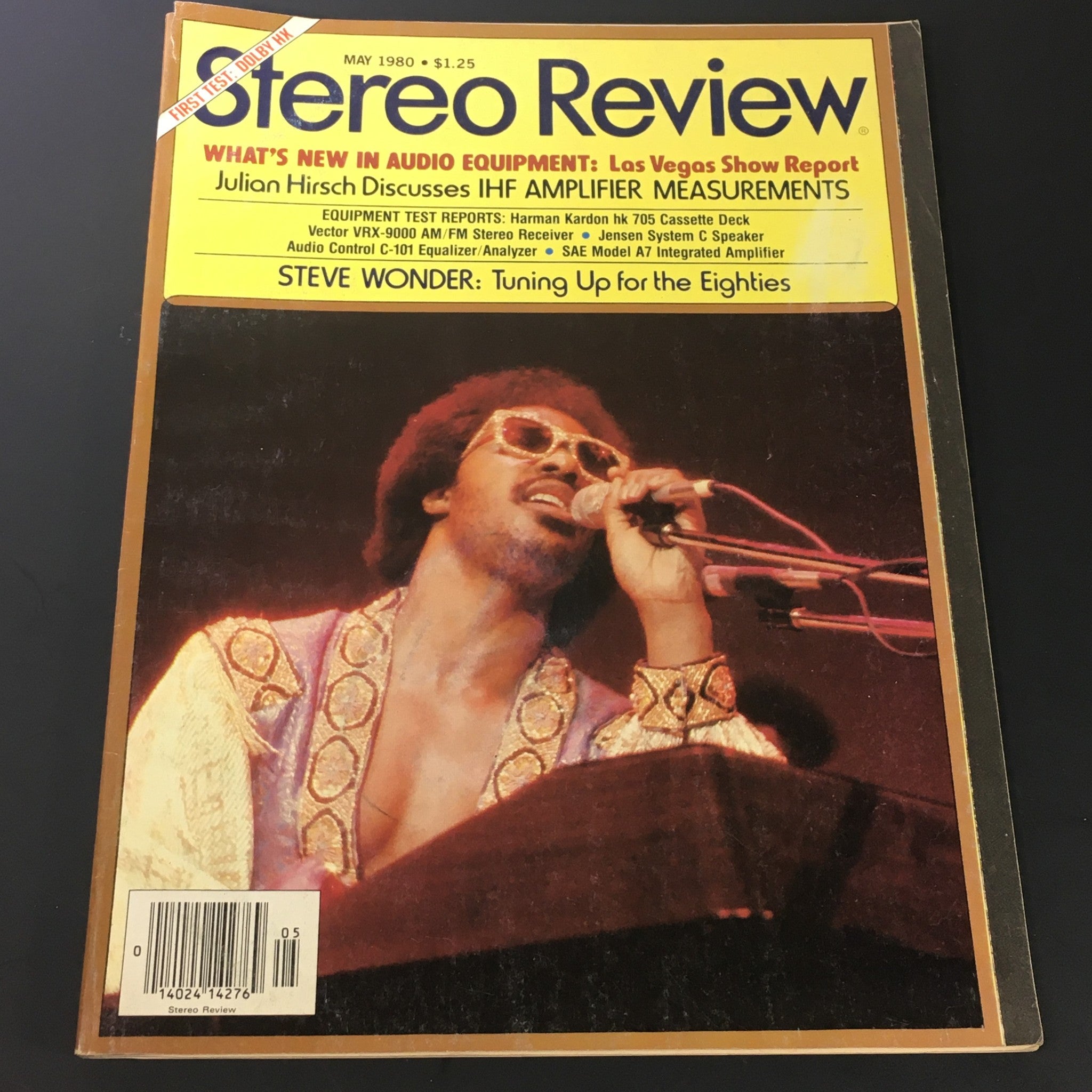 VTG Stereo Review Magazine May 1980 - Steve Wonder / Julian Hirsch IHF Amplifier