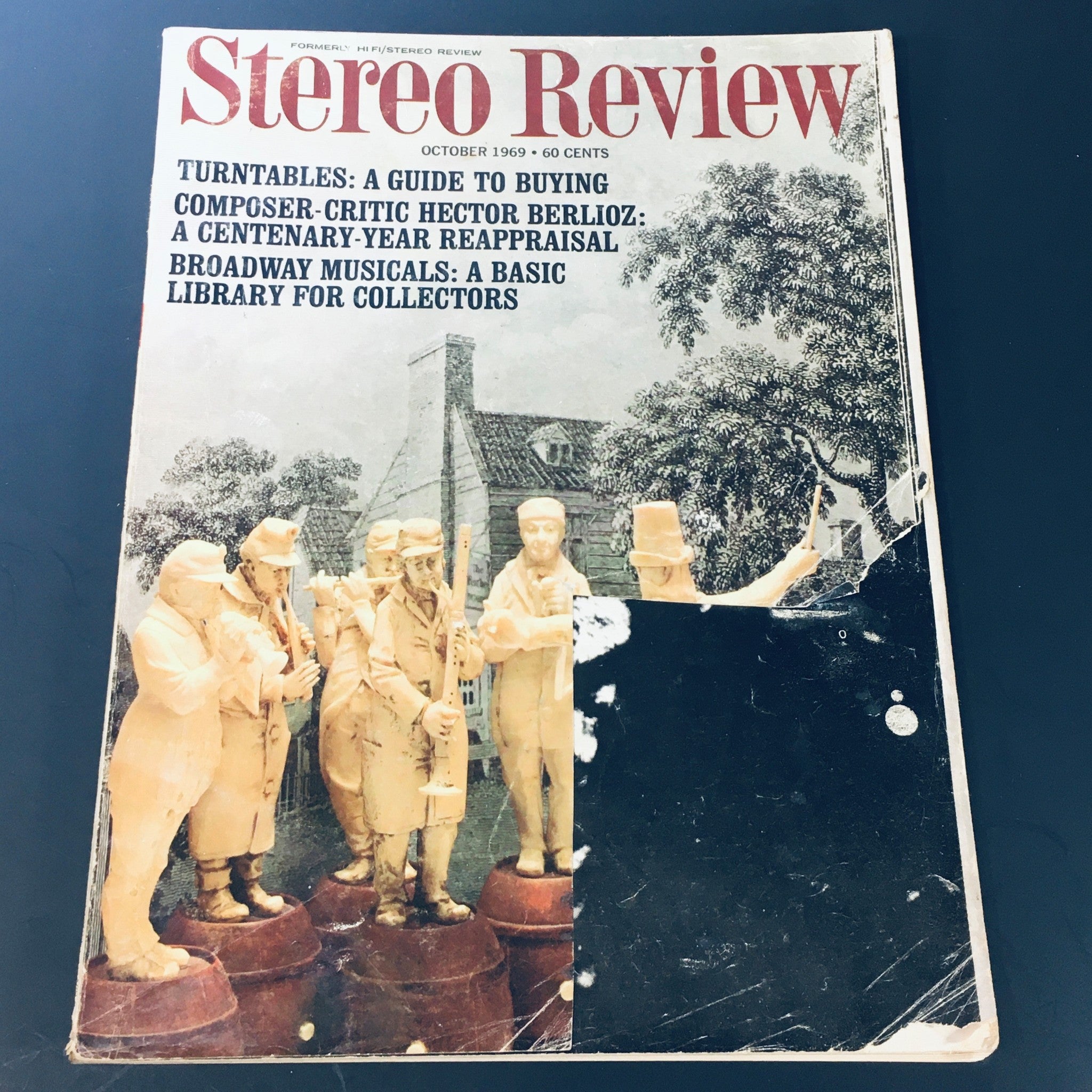 VTG Stereo Review Magazine October 1969 - Composer-Critic Hector Berlioz