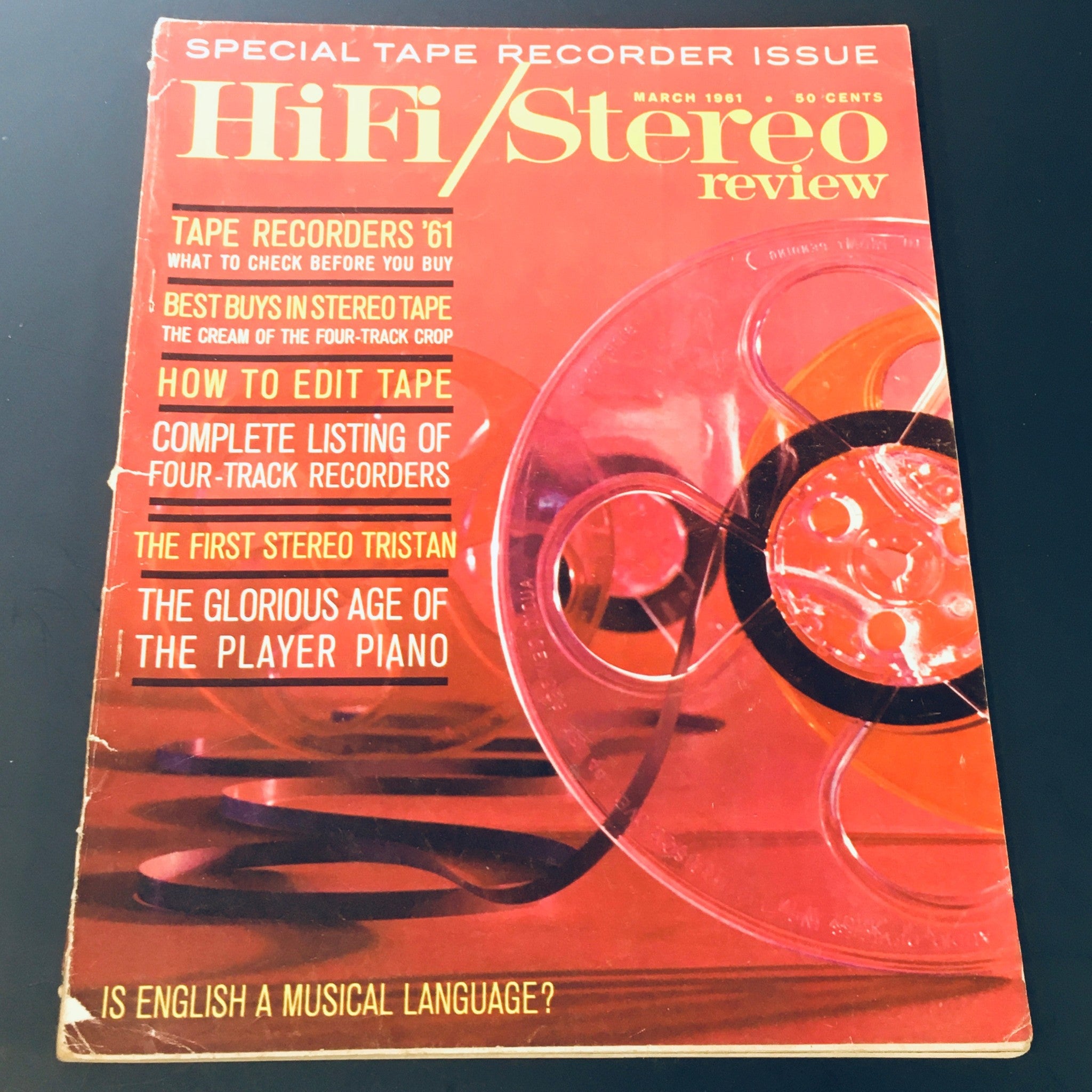 VTG Stereo Review Magazine March 1961 - Complete Listing Four-Track Recorders