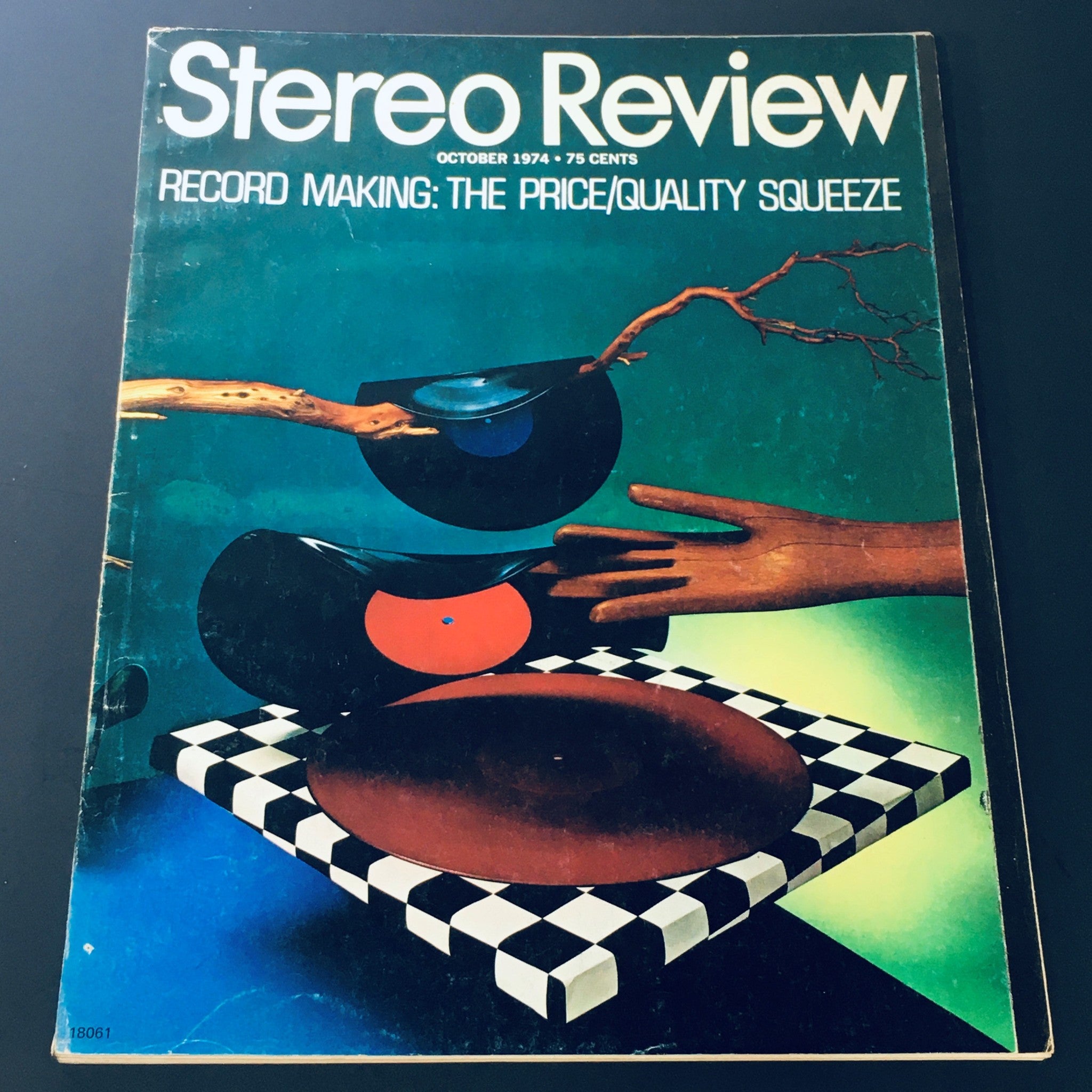 VTG Stereo Review Magazine October 1974 - Record Making Price/Quality Squeeze