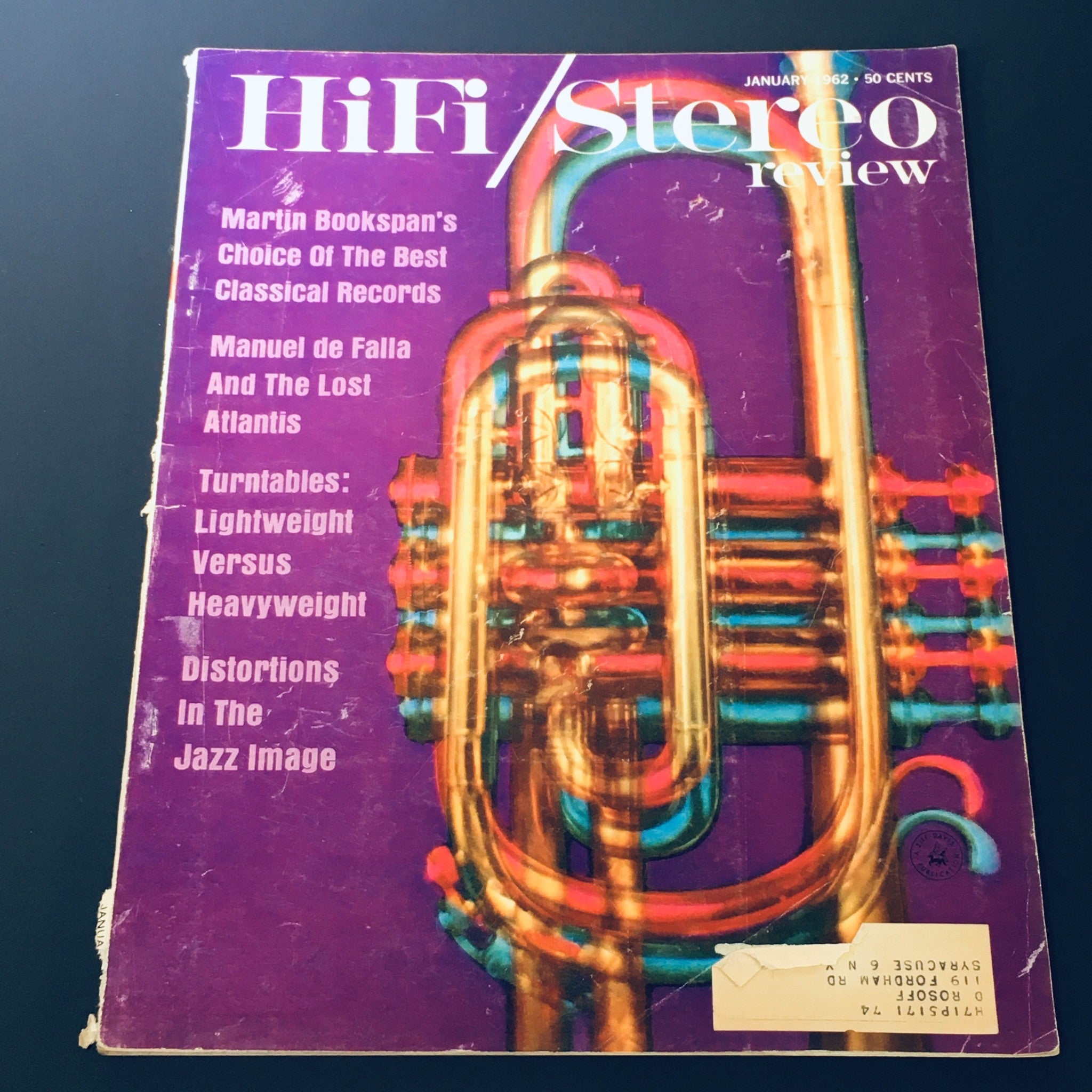 VTG HiFi Stereo Review Magazine January 1962 - Martin Bookspan / Manuel de Fella