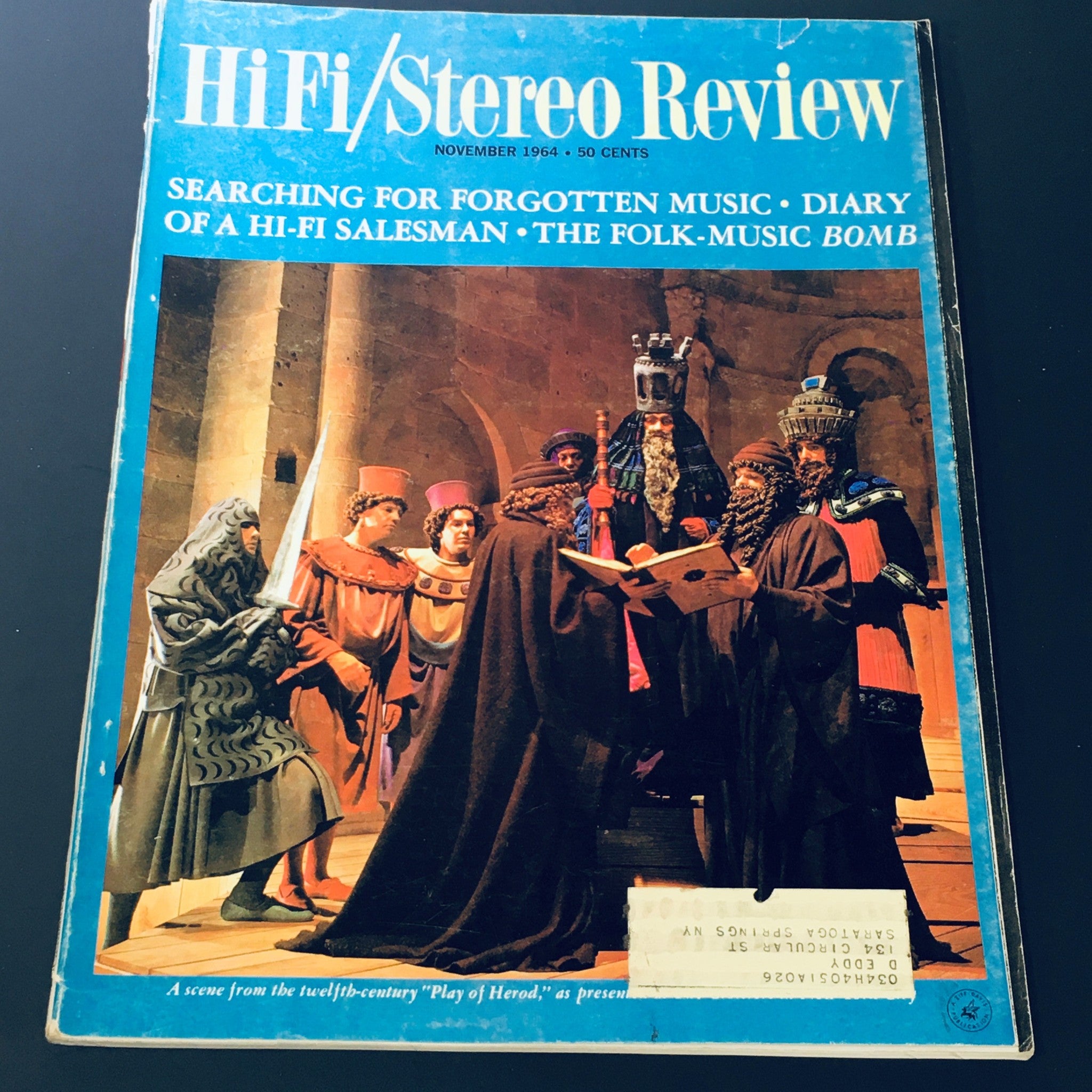 VTG HiFi Stereo Review Magazine November 1964 - The Folk-Music Bomb / HiFi Diary