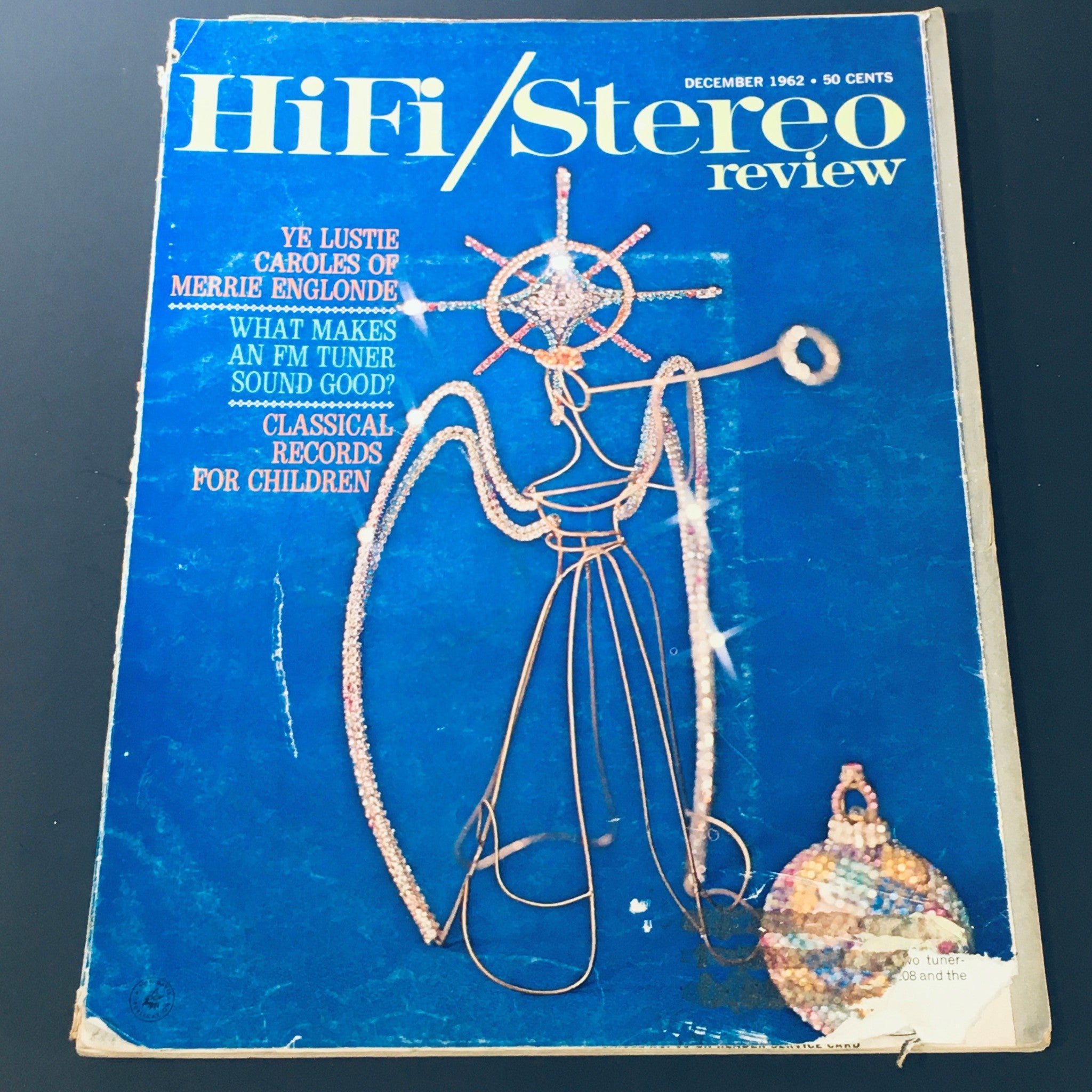 VTG HiFi Stereo Review Magazine December 1962 Ye Lustre Caroles Merrie Englonde