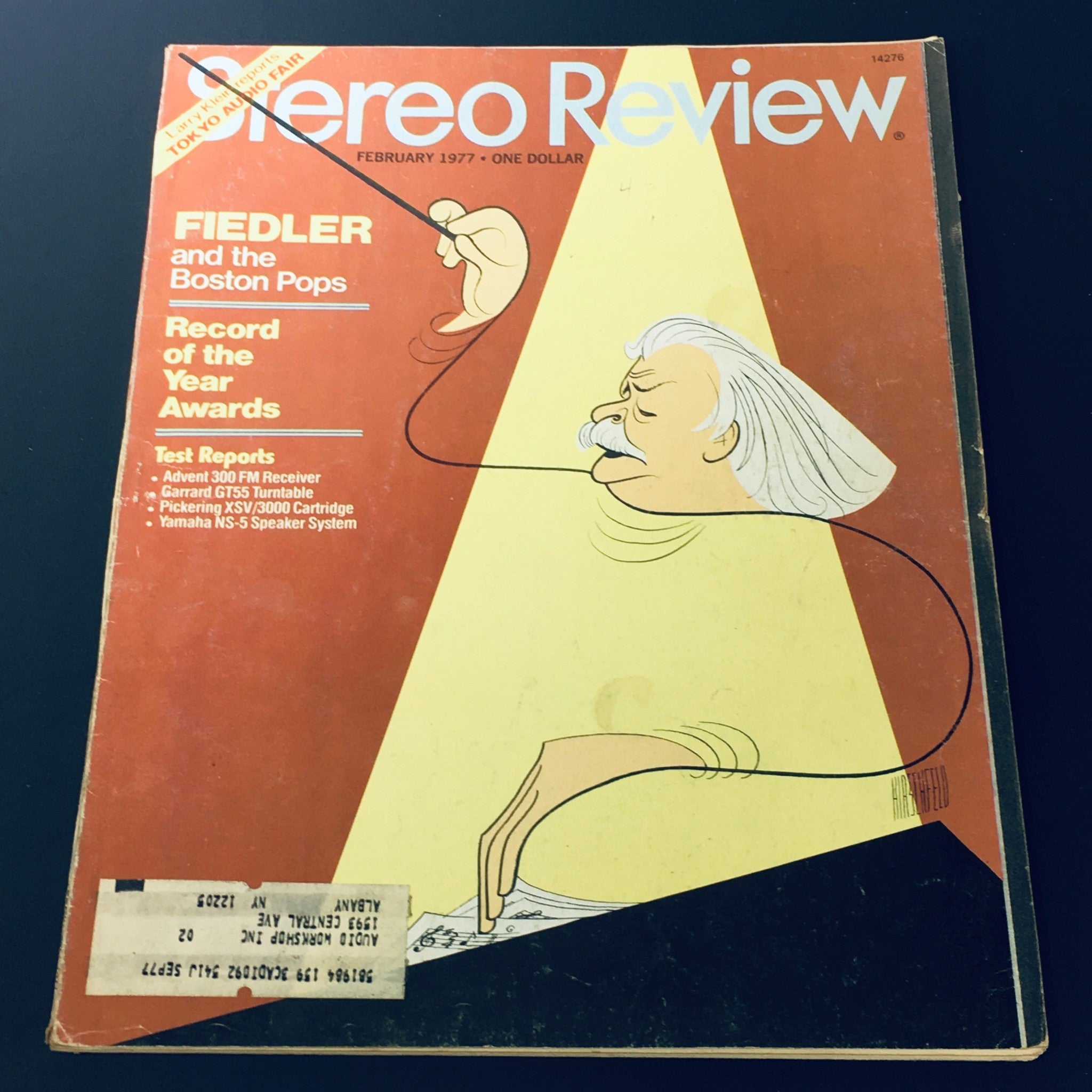 VTG Stereo Review Magazine February 1977 - Fred Fiedler & The Boston Pops