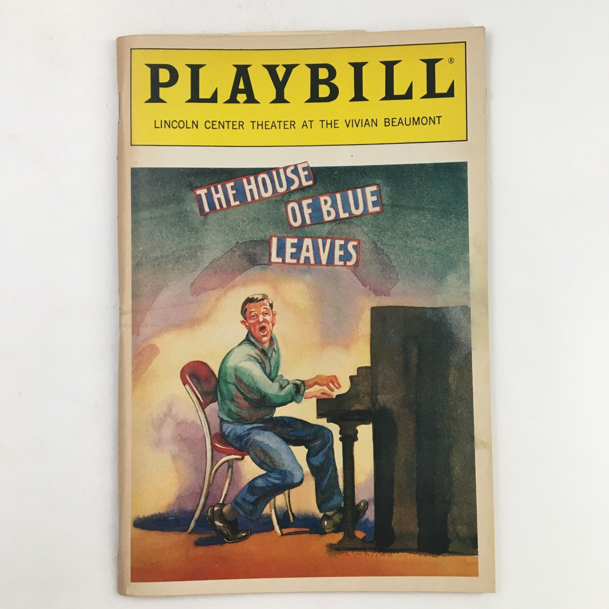 1986 Playbill Lincoln Center Theater The House of Blue Leaves by John Guare