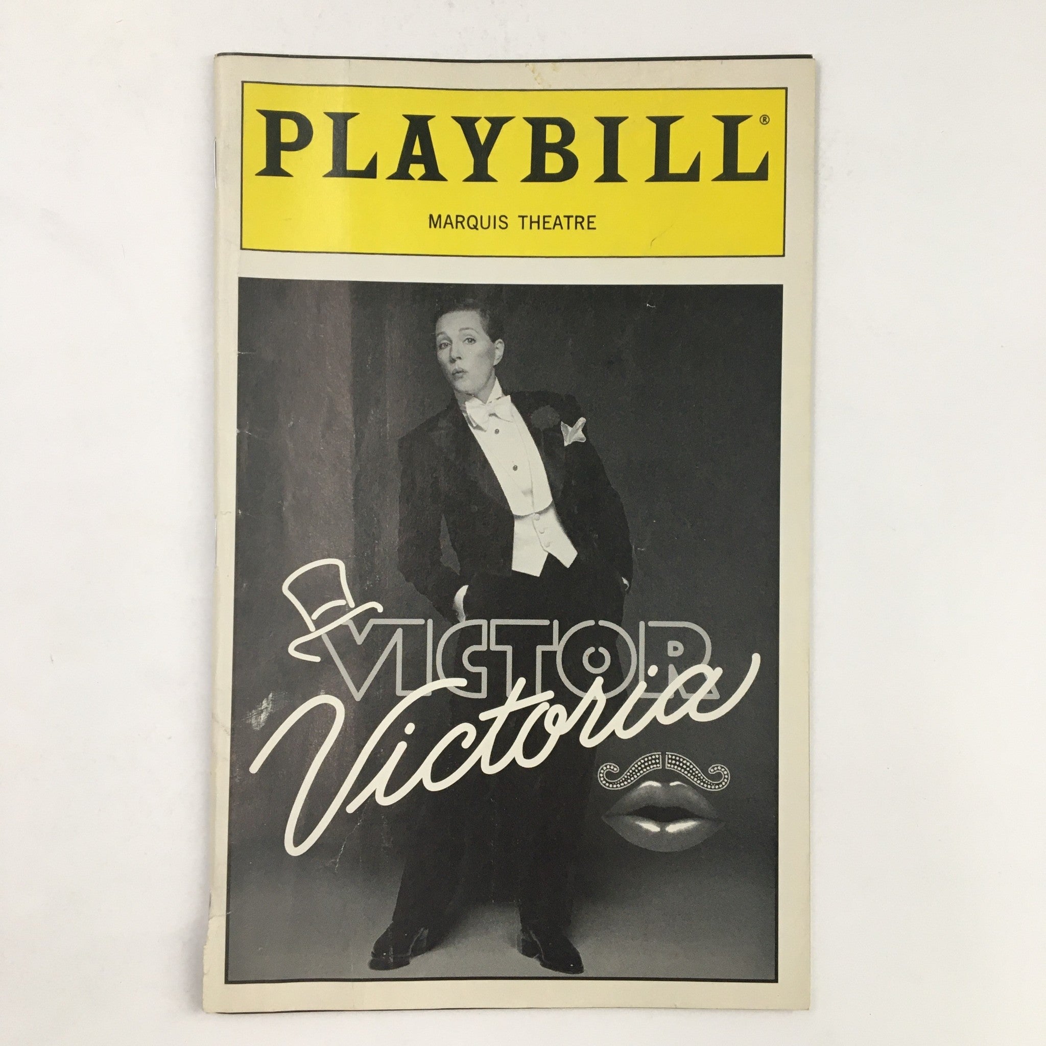 1996 Playbill Marquis Theatre Present Julie Andrews in Victor / Victoria