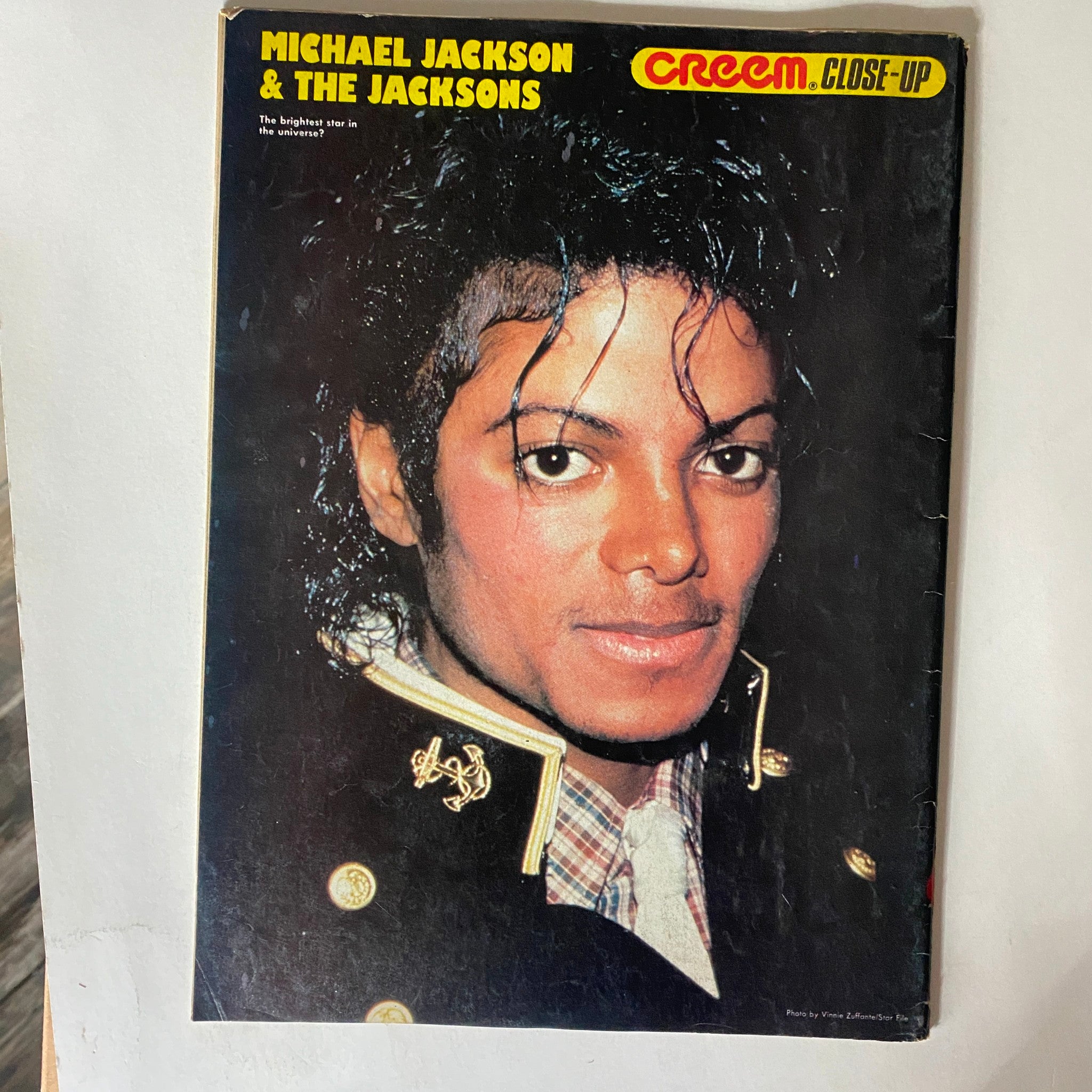 VTG Creem Close-Up Magazine September 1984 Michael Jackson No Label