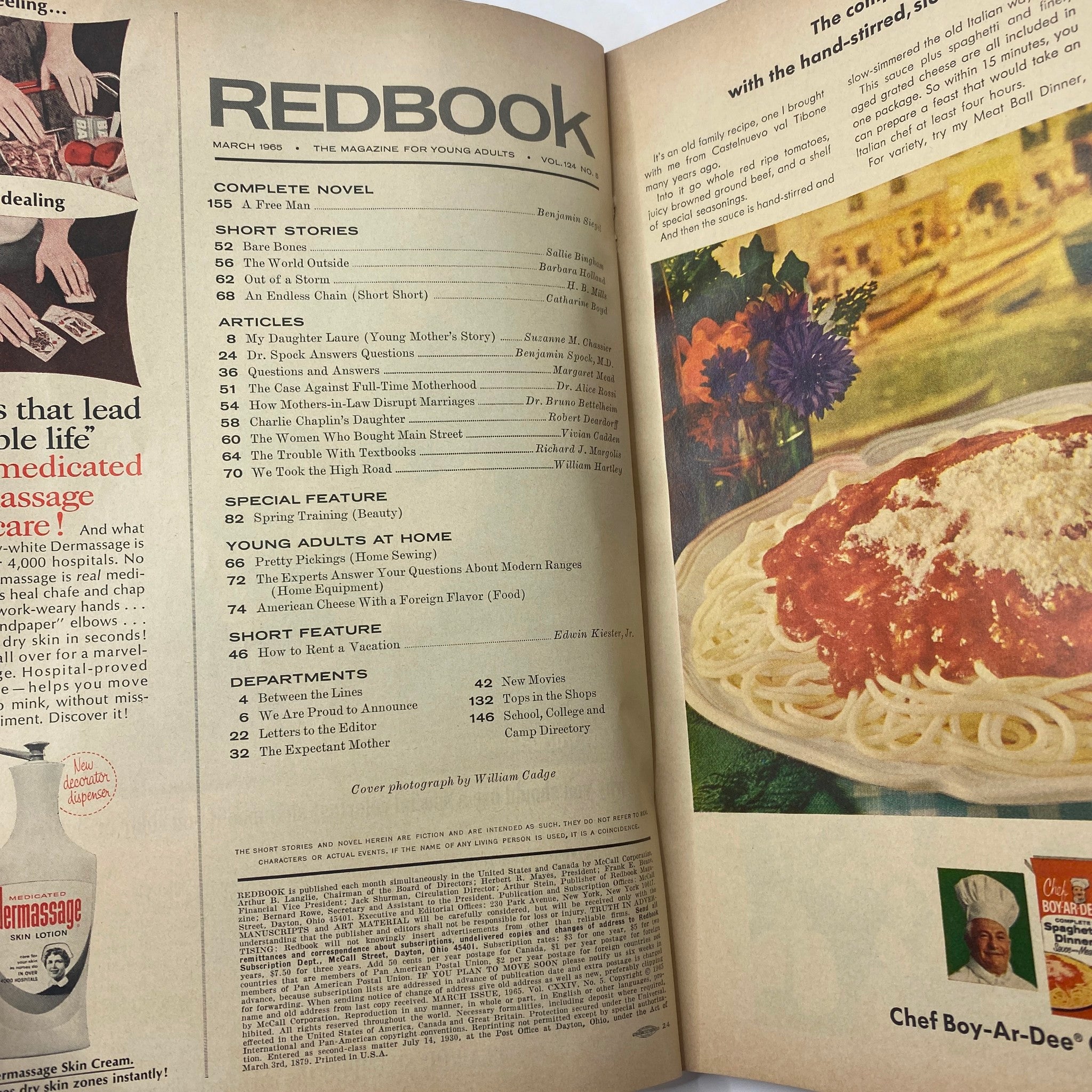 VTG Redbook Magazine March 1965 How Mothers-in-Law Disrupt Marriages